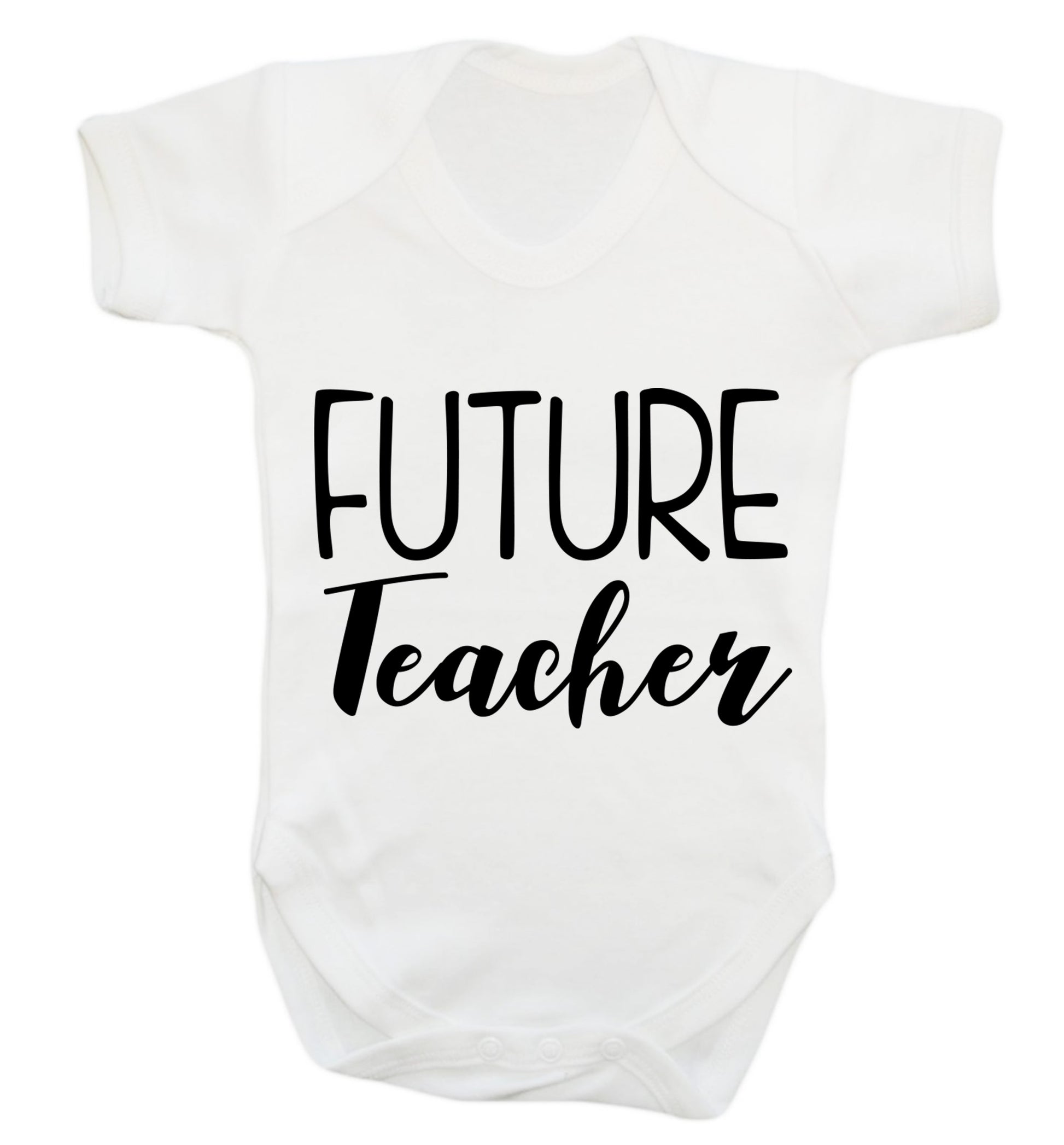 Future teacher Baby Vest white 18-24 months