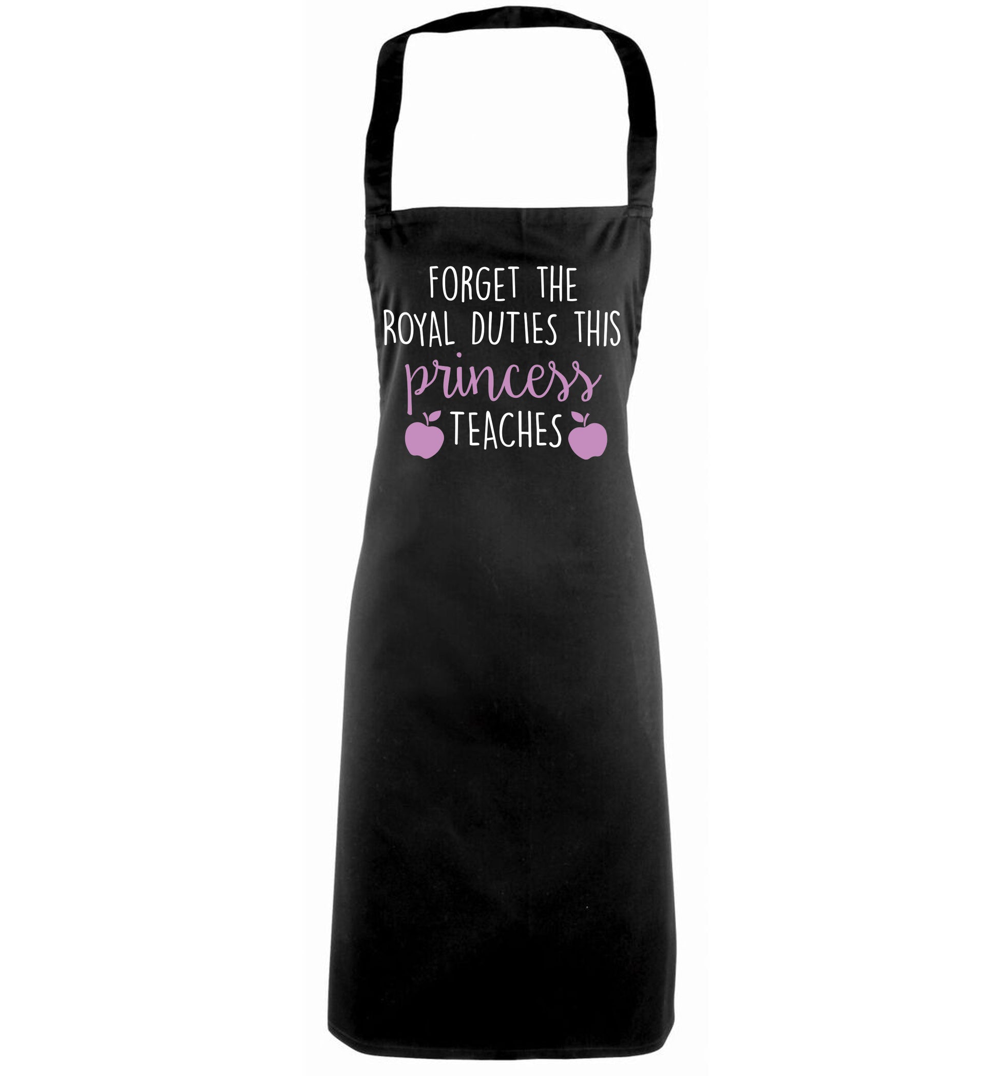 Forget the royal duties this princess teaches black apron