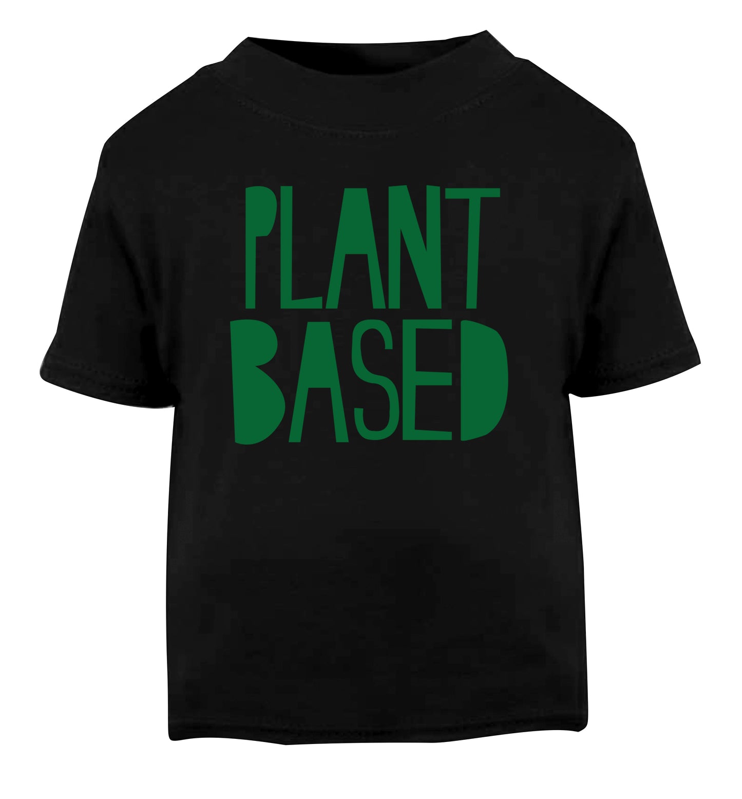 Plant Based Black Baby Toddler Tshirt 2 years