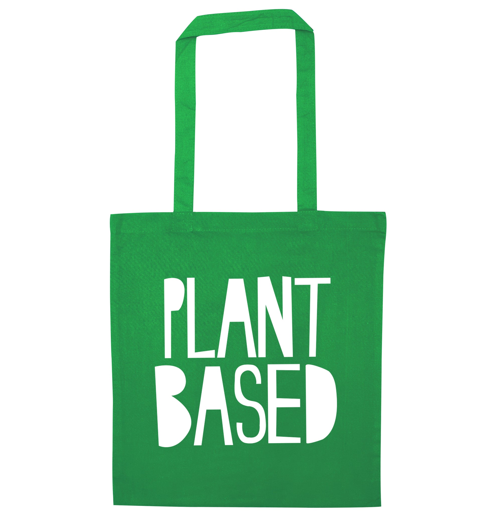Plant Based green tote bag
