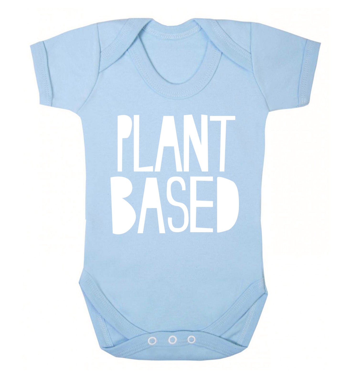 Plant Based Baby Vest pale blue 18-24 months
