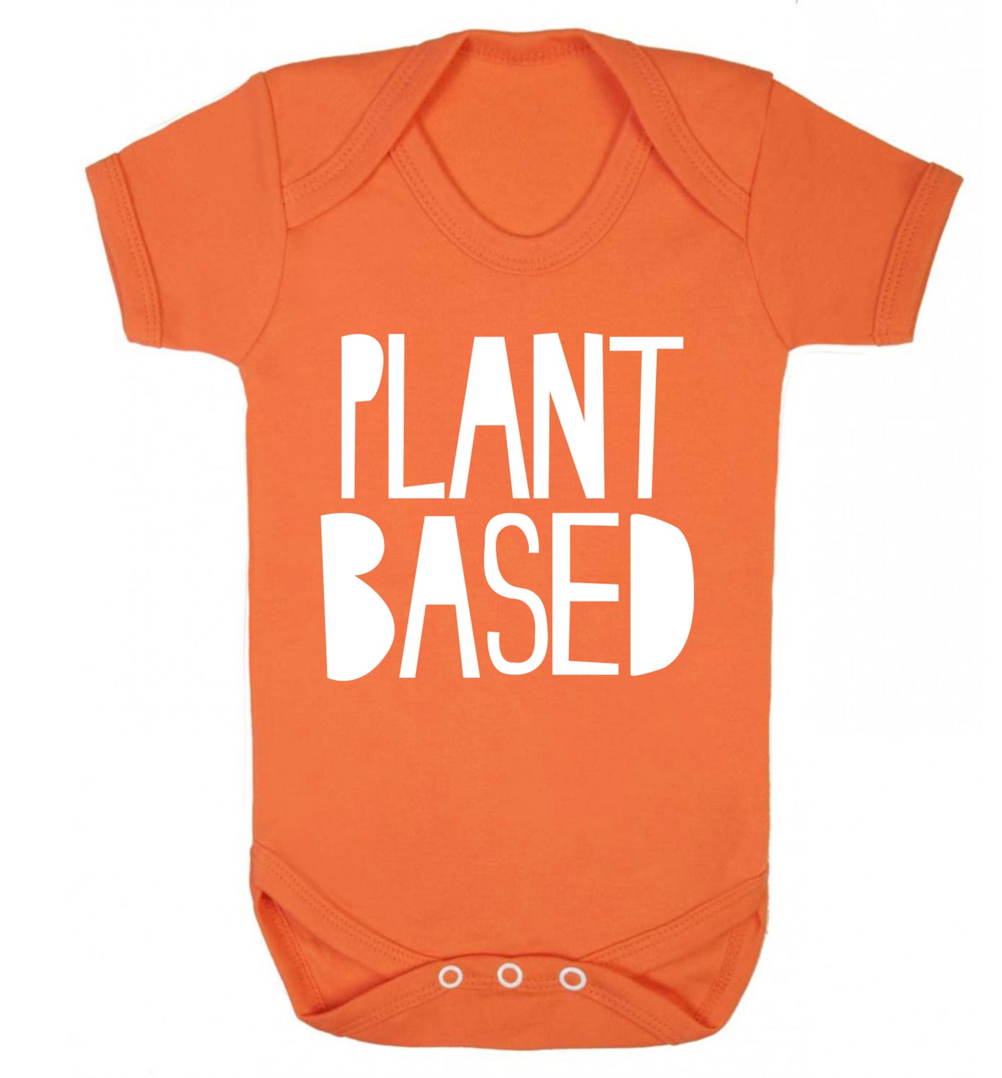 Plant Based Baby Vest orange 18-24 months