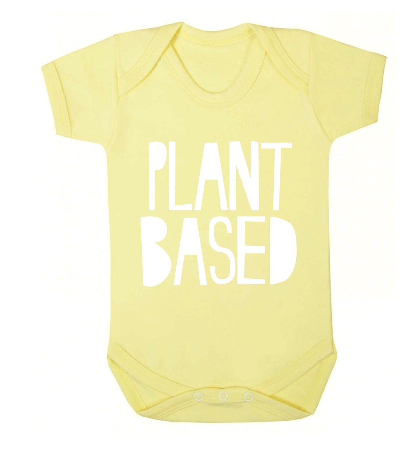Plant Based Baby Vest pale yellow 18-24 months