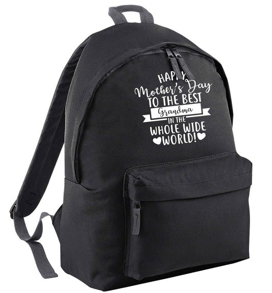 Happy mother's day to the best grandma in the world | Adults backpack