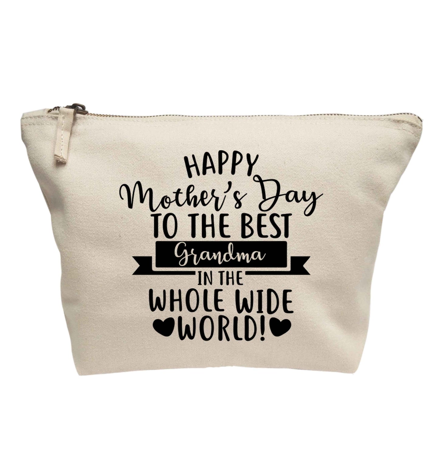 Happy mother's day to the best grandma in the world | Makeup / wash bag