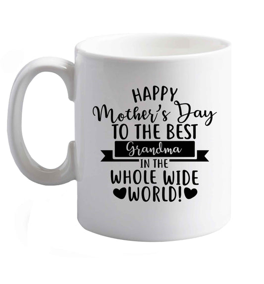10 oz Happy mother's day to the best grandma in the world ceramic mug right handed
