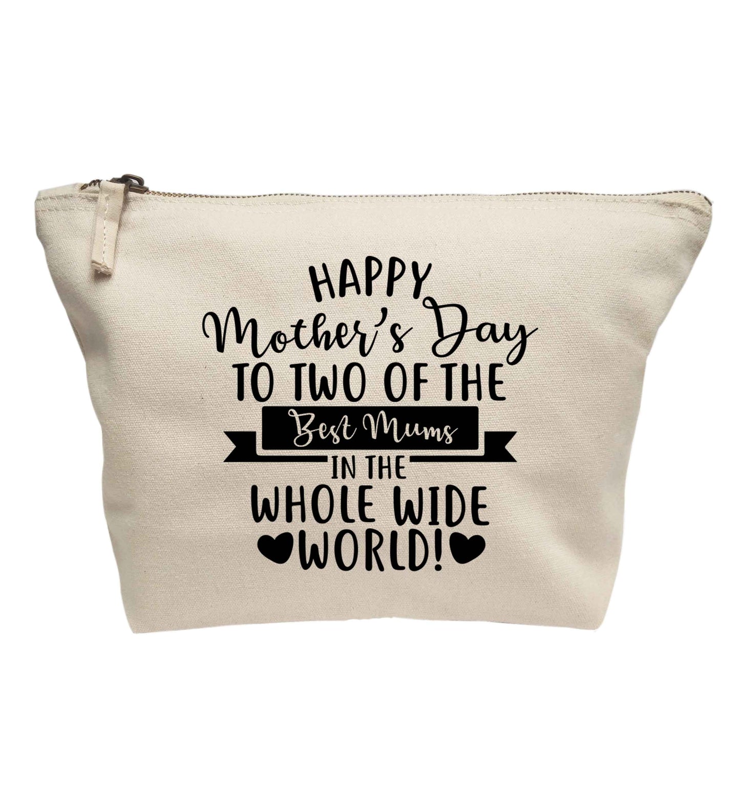 Happy mother's day to two of the best mums in the whole wide world | Makeup / wash bag