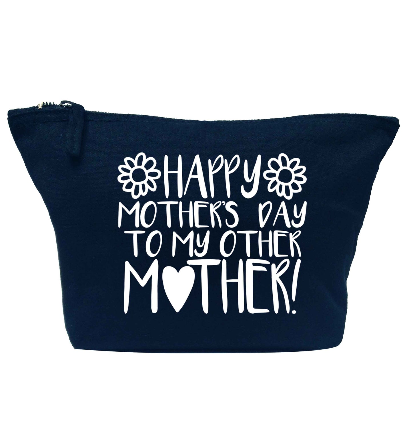 Happy mother's day to my other mother navy makeup bag