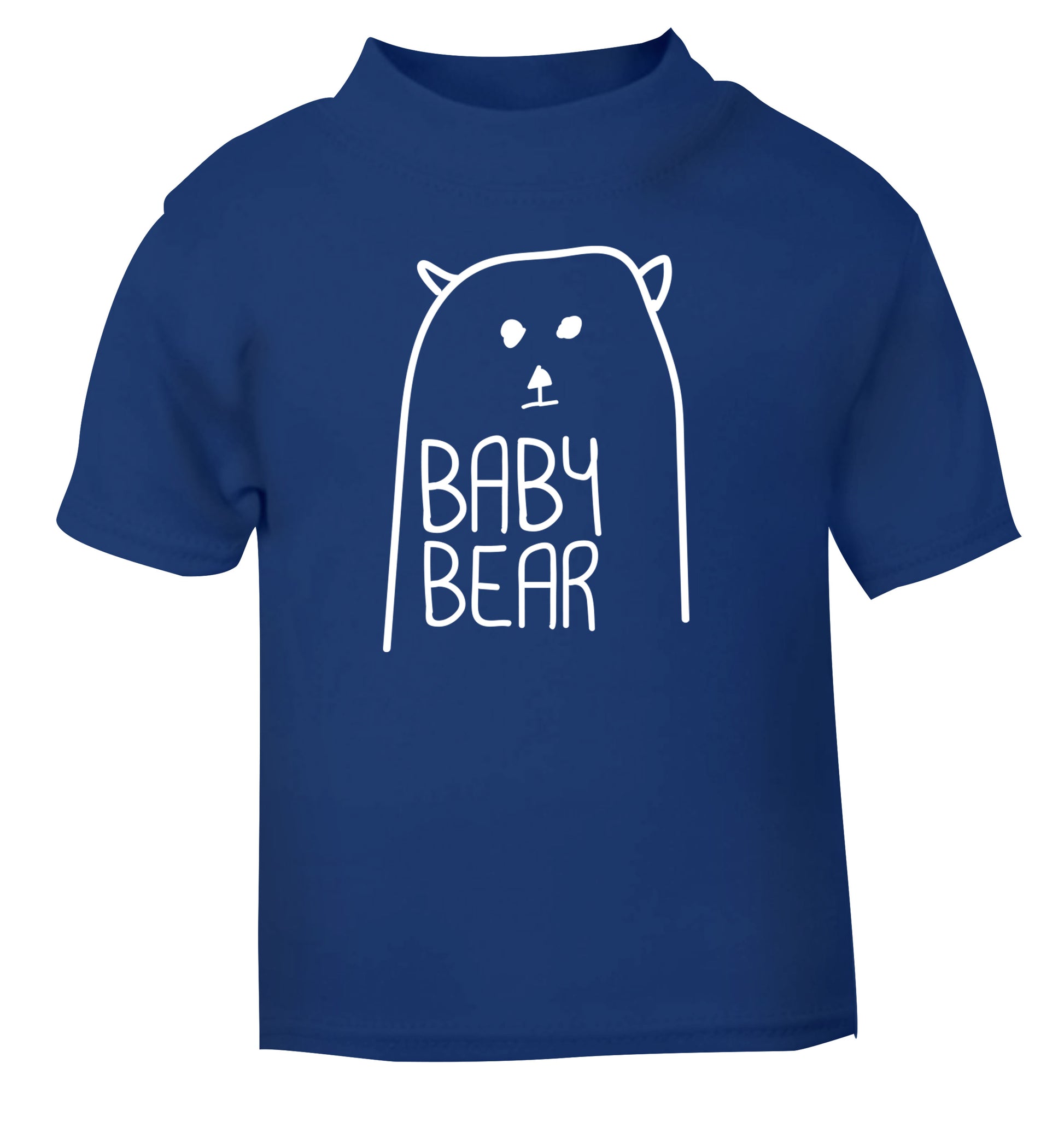 Baby bear blue Baby Toddler Tshirt 2 Years