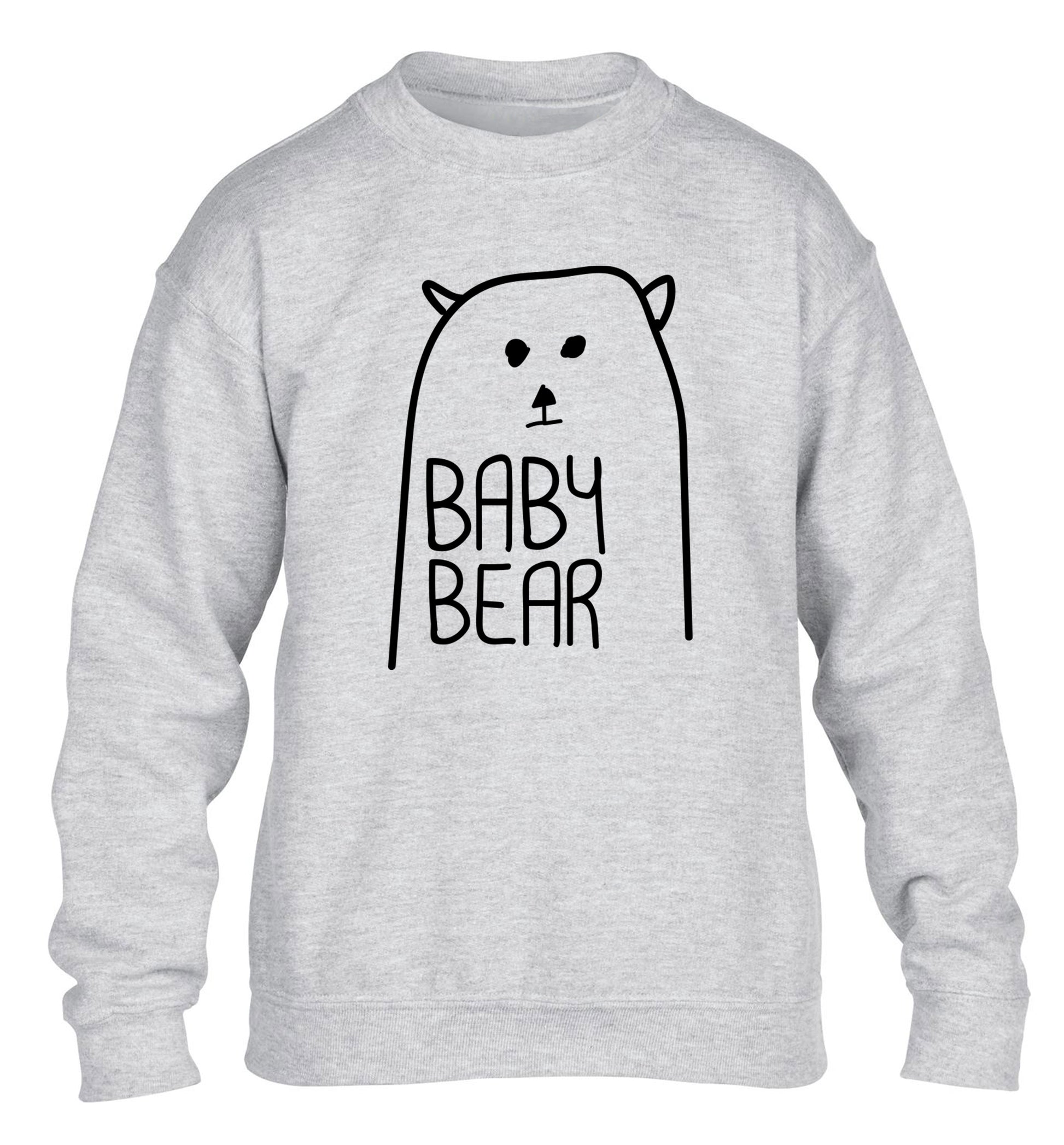 Baby bear children's grey sweater 12-13 Years