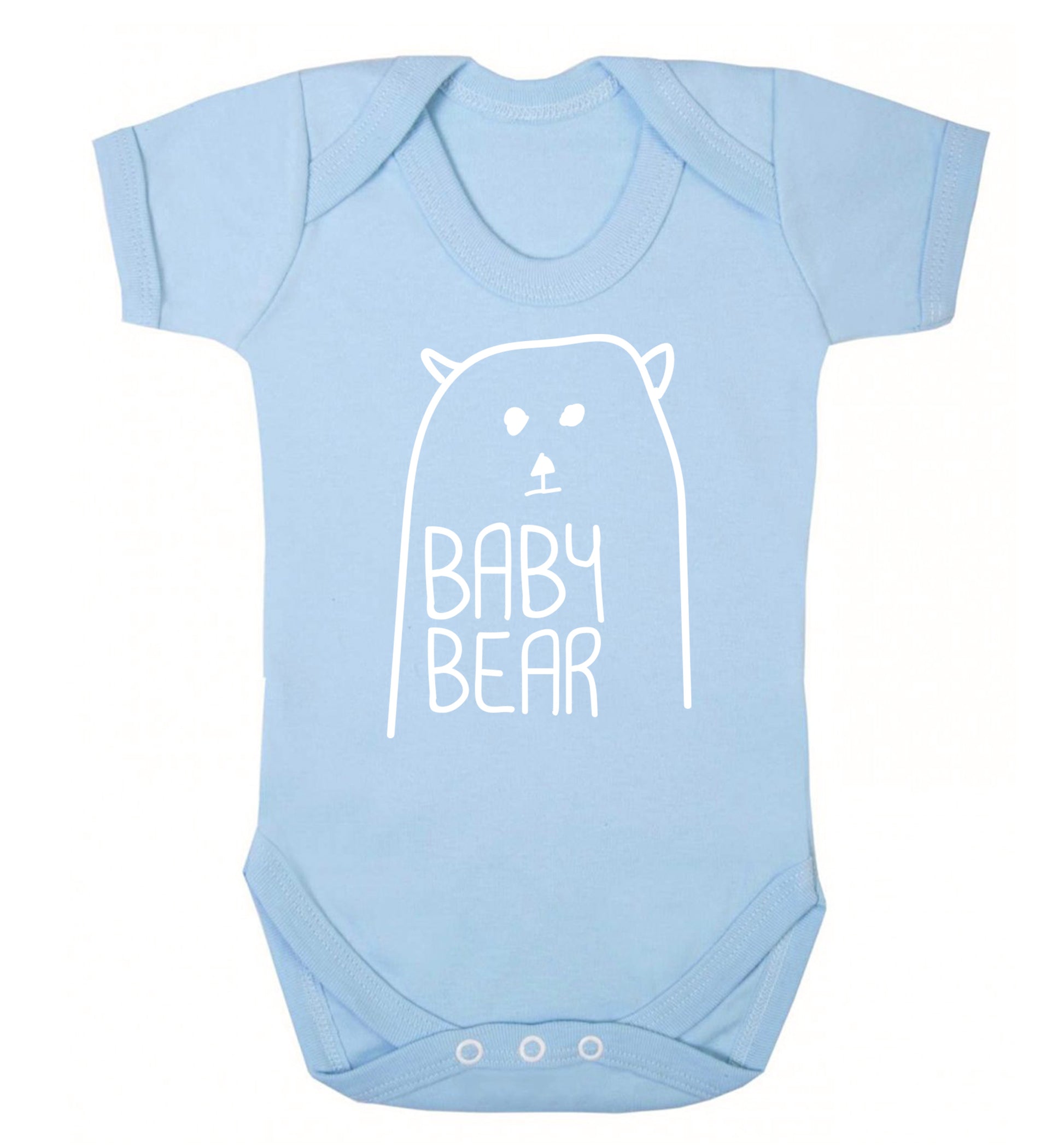 Baby bear Baby Vest pale blue 18-24 months