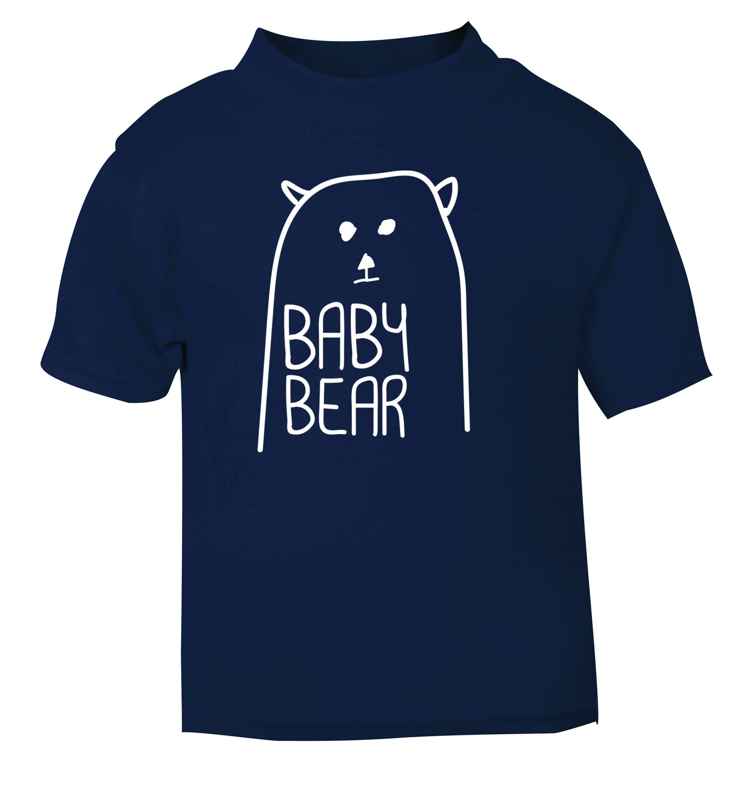Baby bear navy Baby Toddler Tshirt 2 Years
