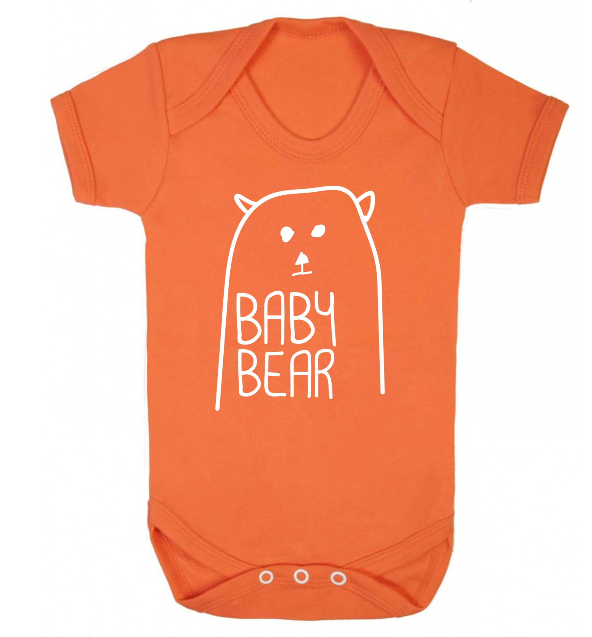Baby bear Baby Vest orange 18-24 months