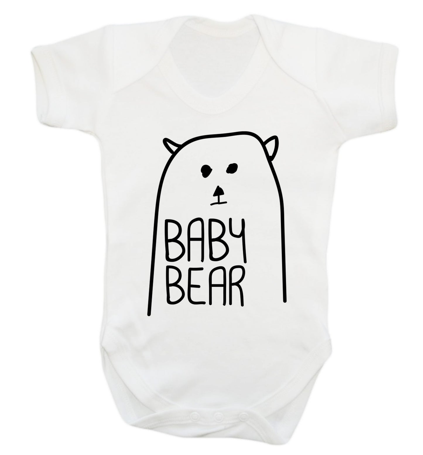 Baby bear Baby Vest white 18-24 months