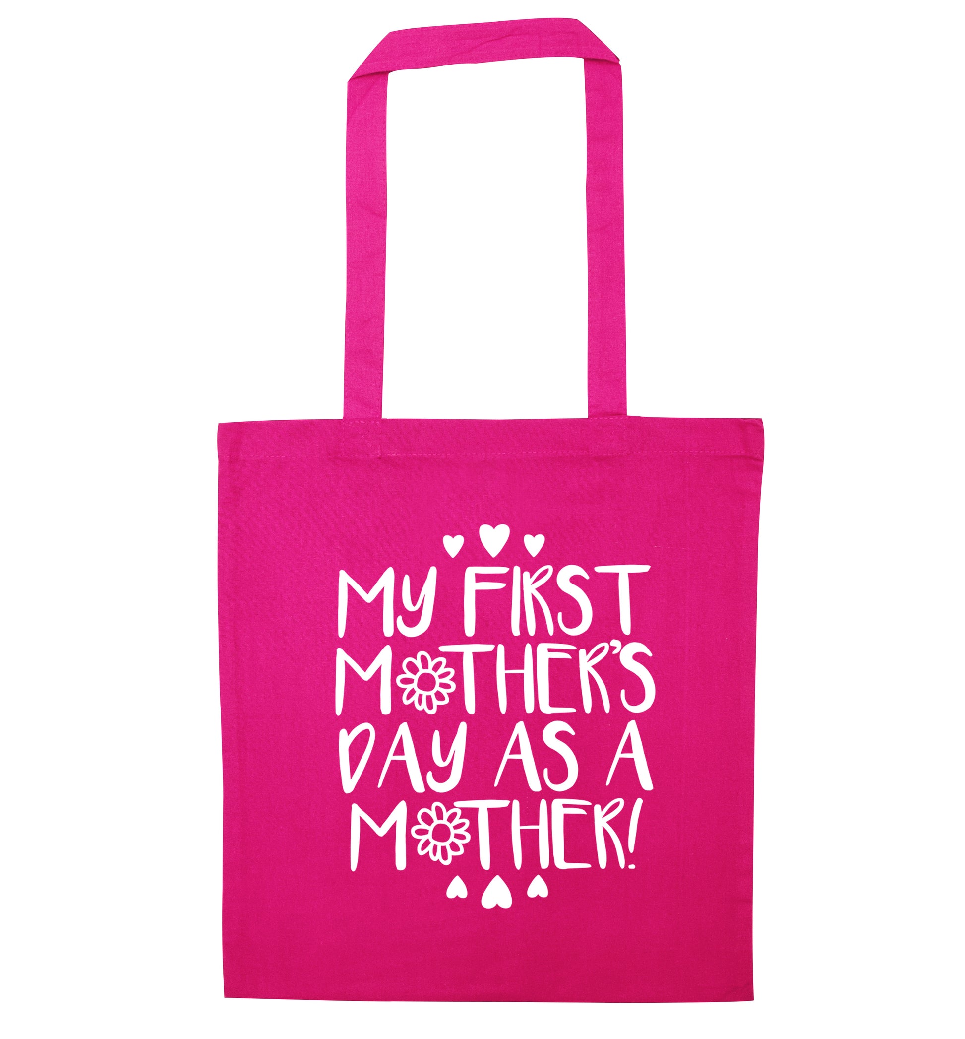 My first mother's day as a mother pink tote bag