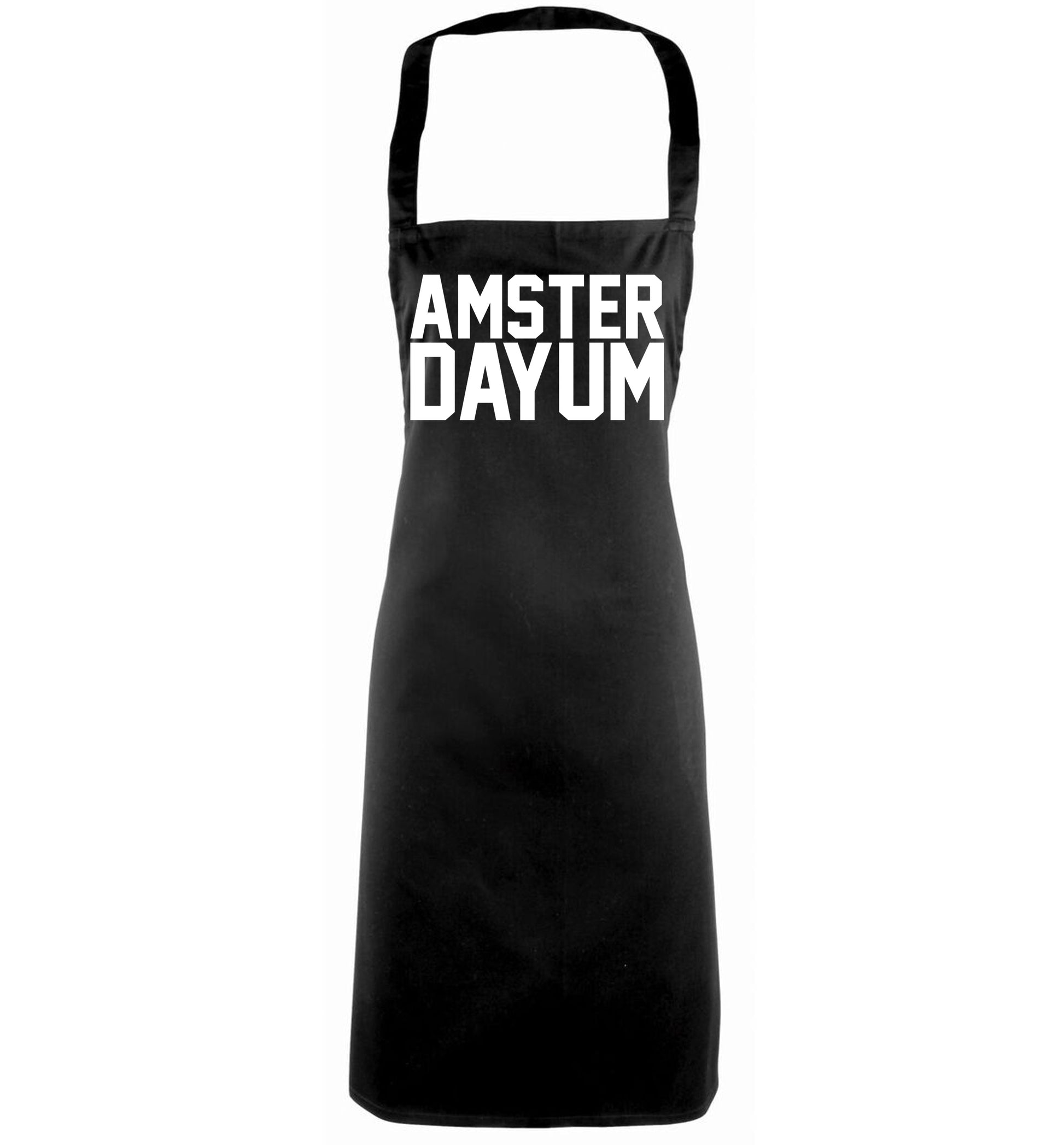 Amsterdayum black apron