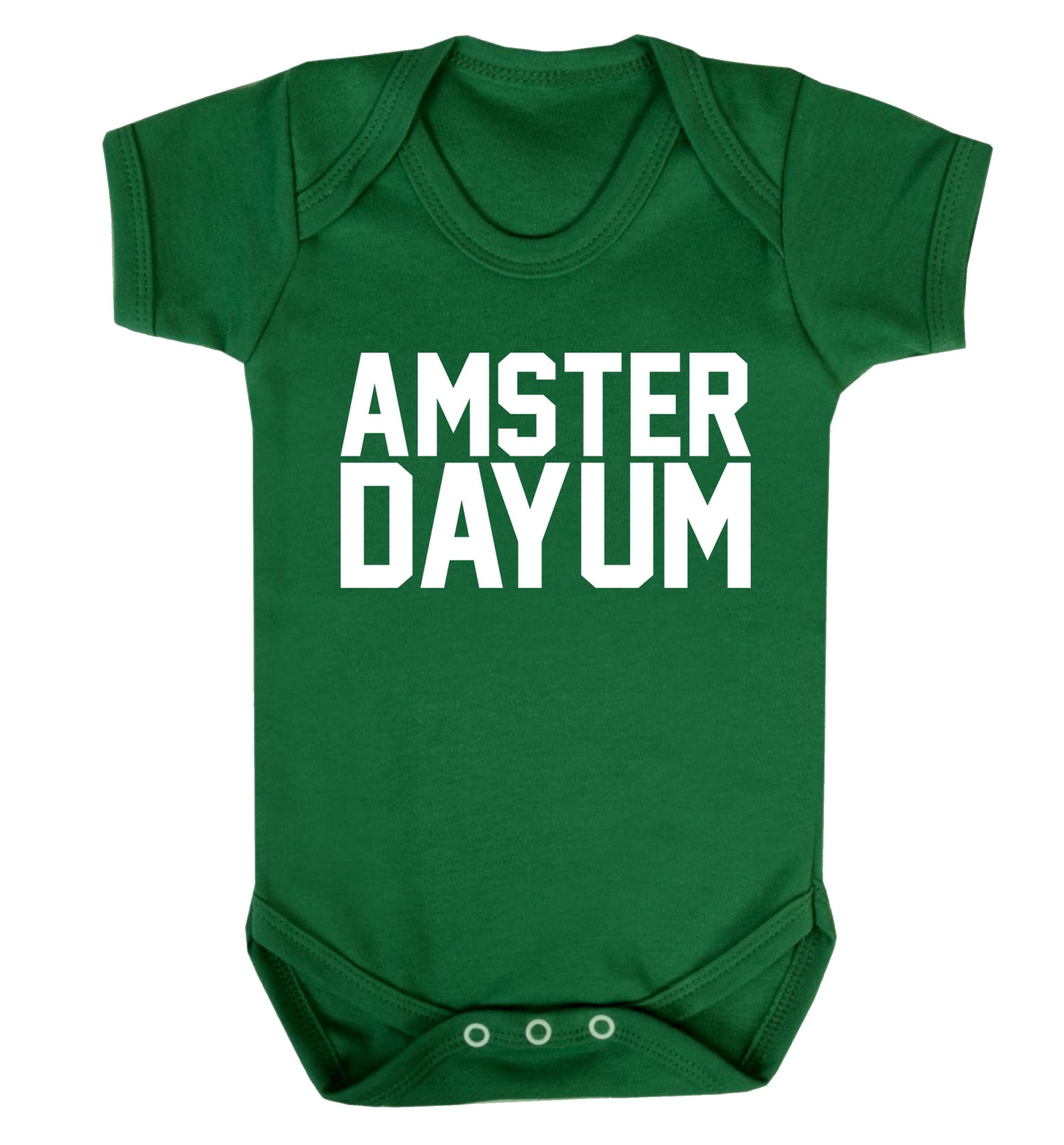 Amsterdayum Baby Vest green 18-24 months