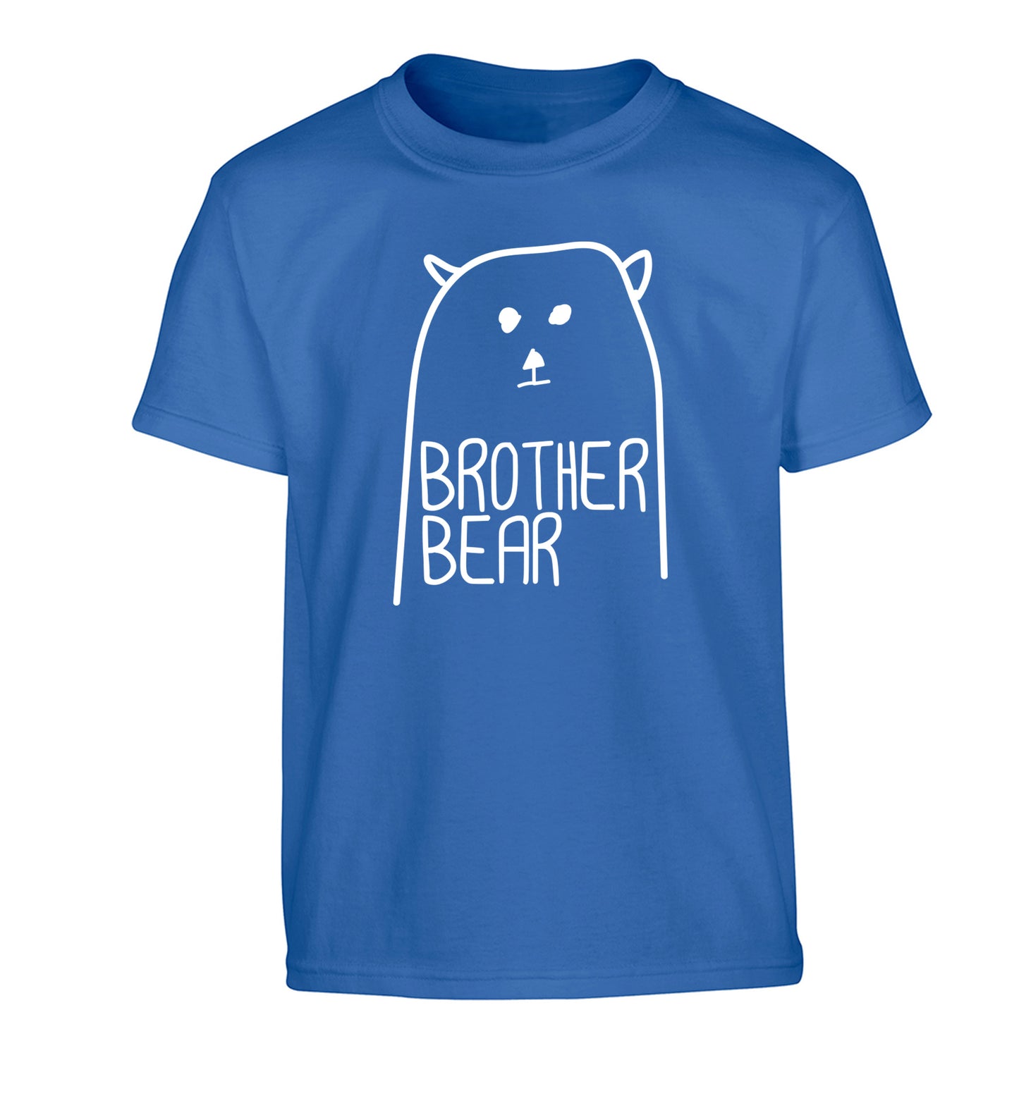 Brother bear Children's blue Tshirt 12-13 Years