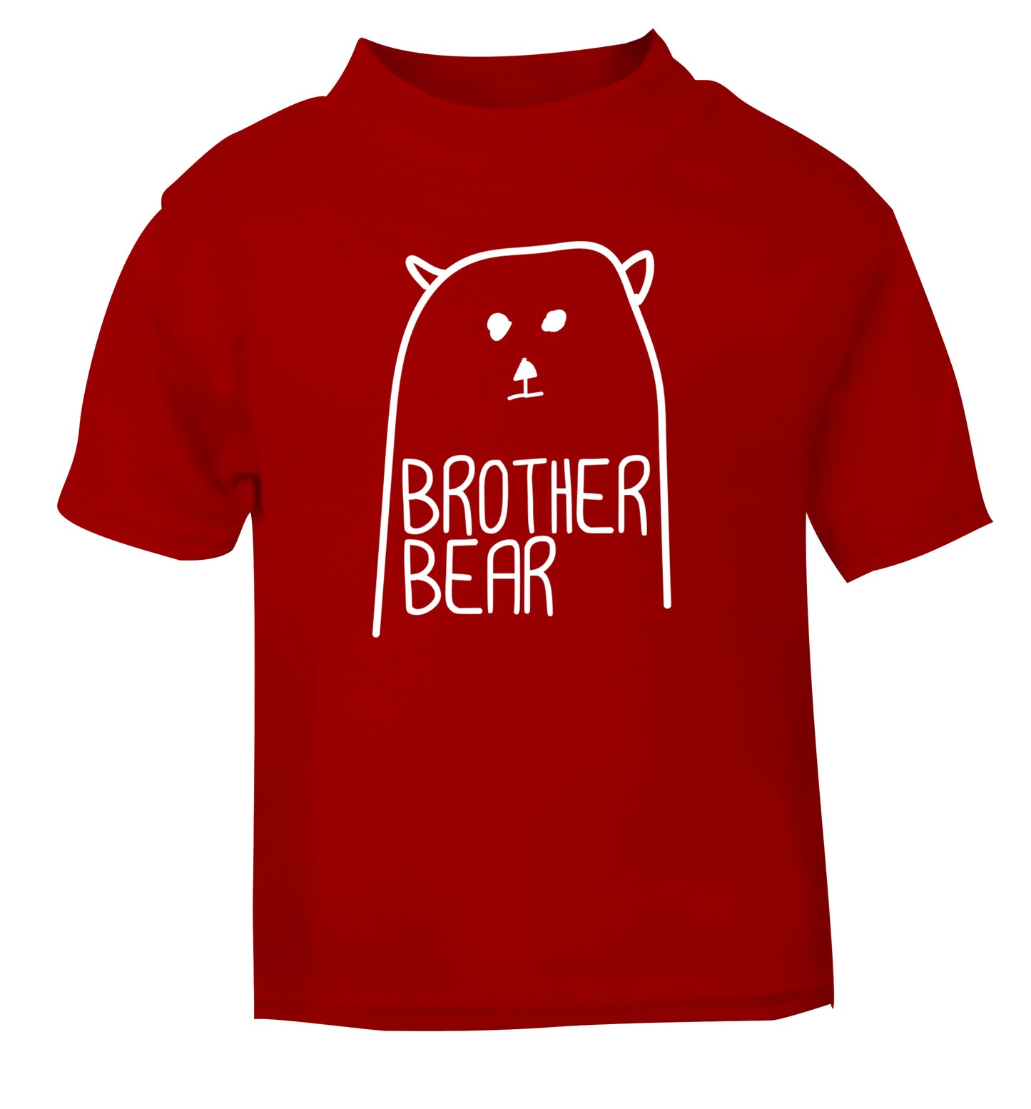 Brother bear red Baby Toddler Tshirt 2 Years