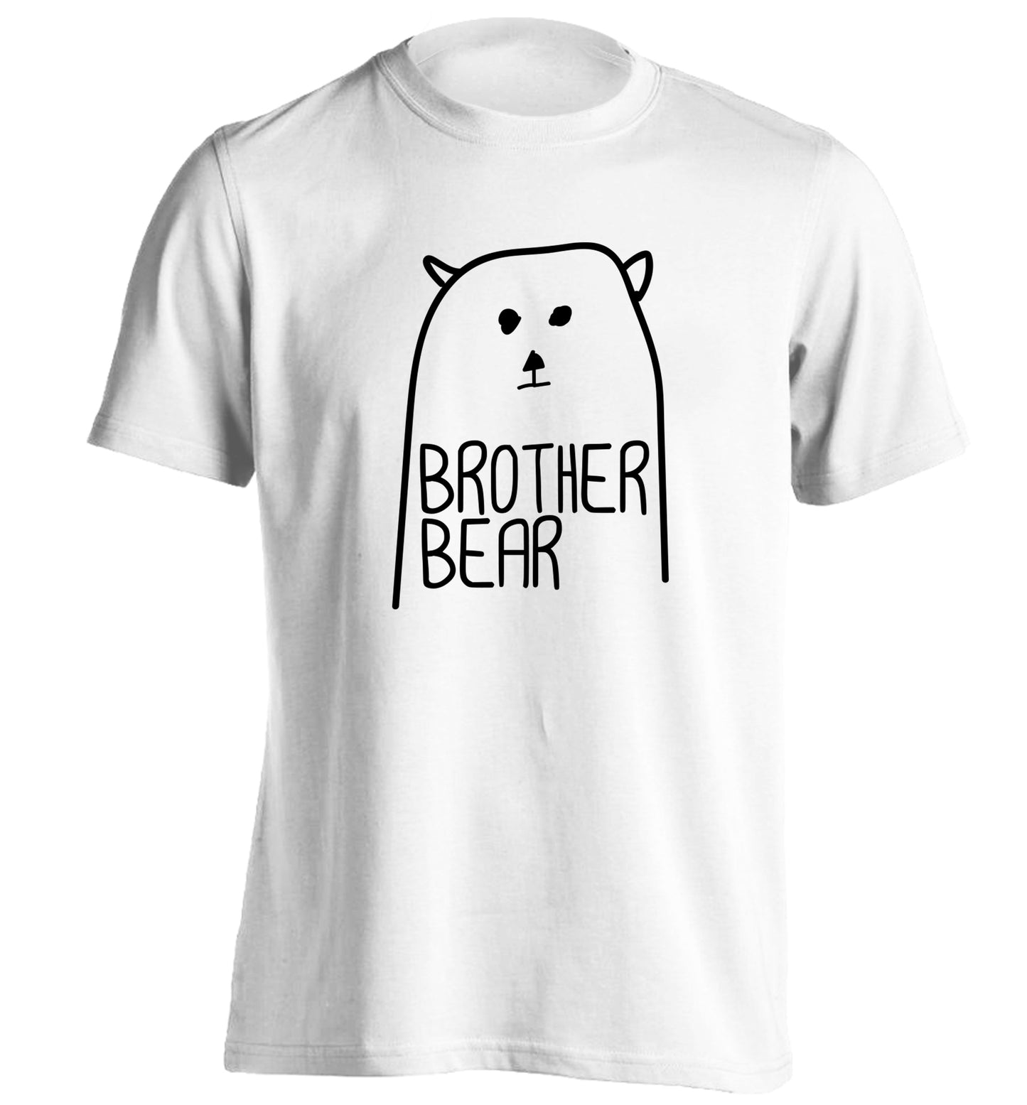 Brother bear adults unisex white Tshirt 2XL