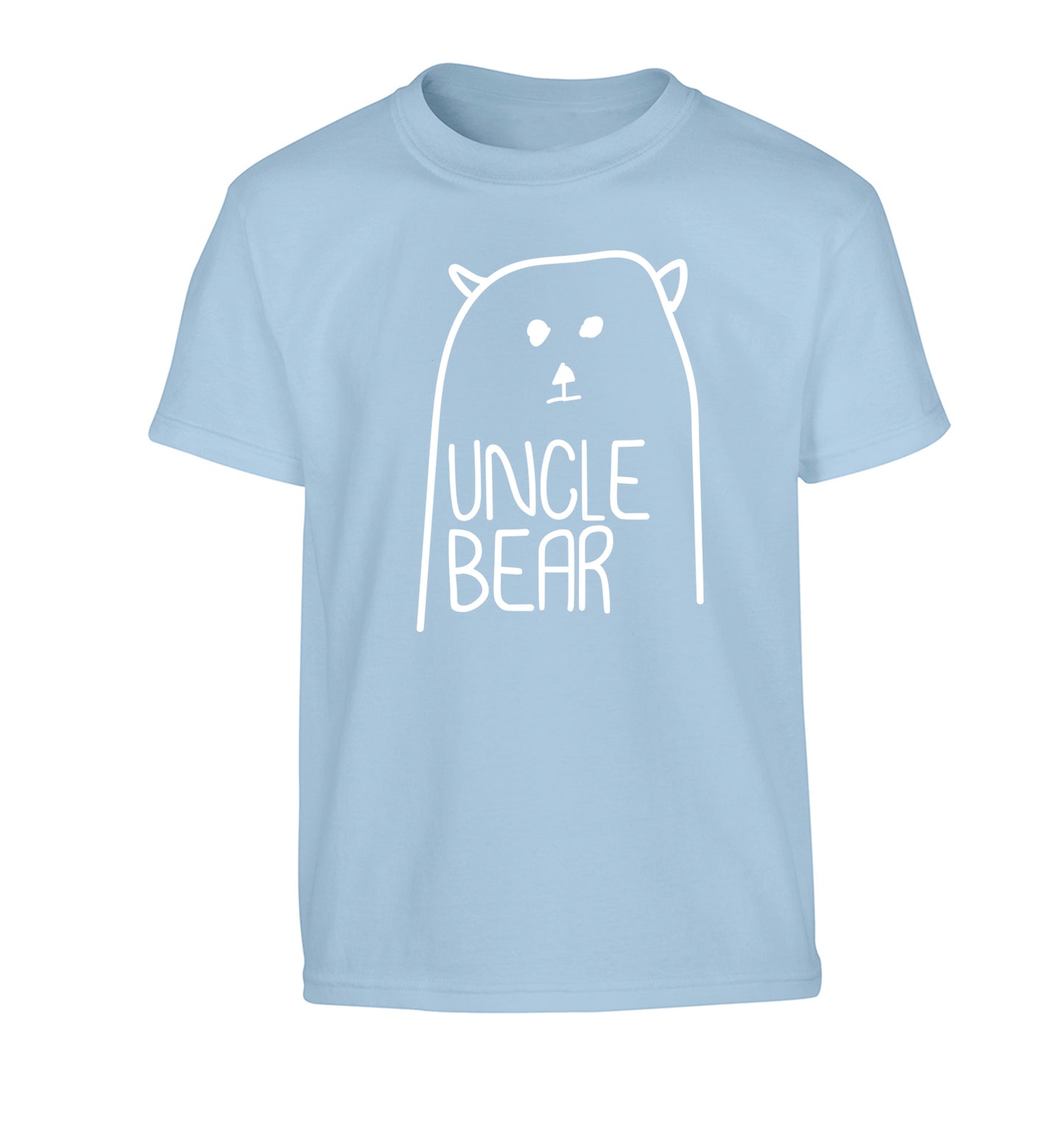 Uncle bear Children's light blue Tshirt 12-13 Years