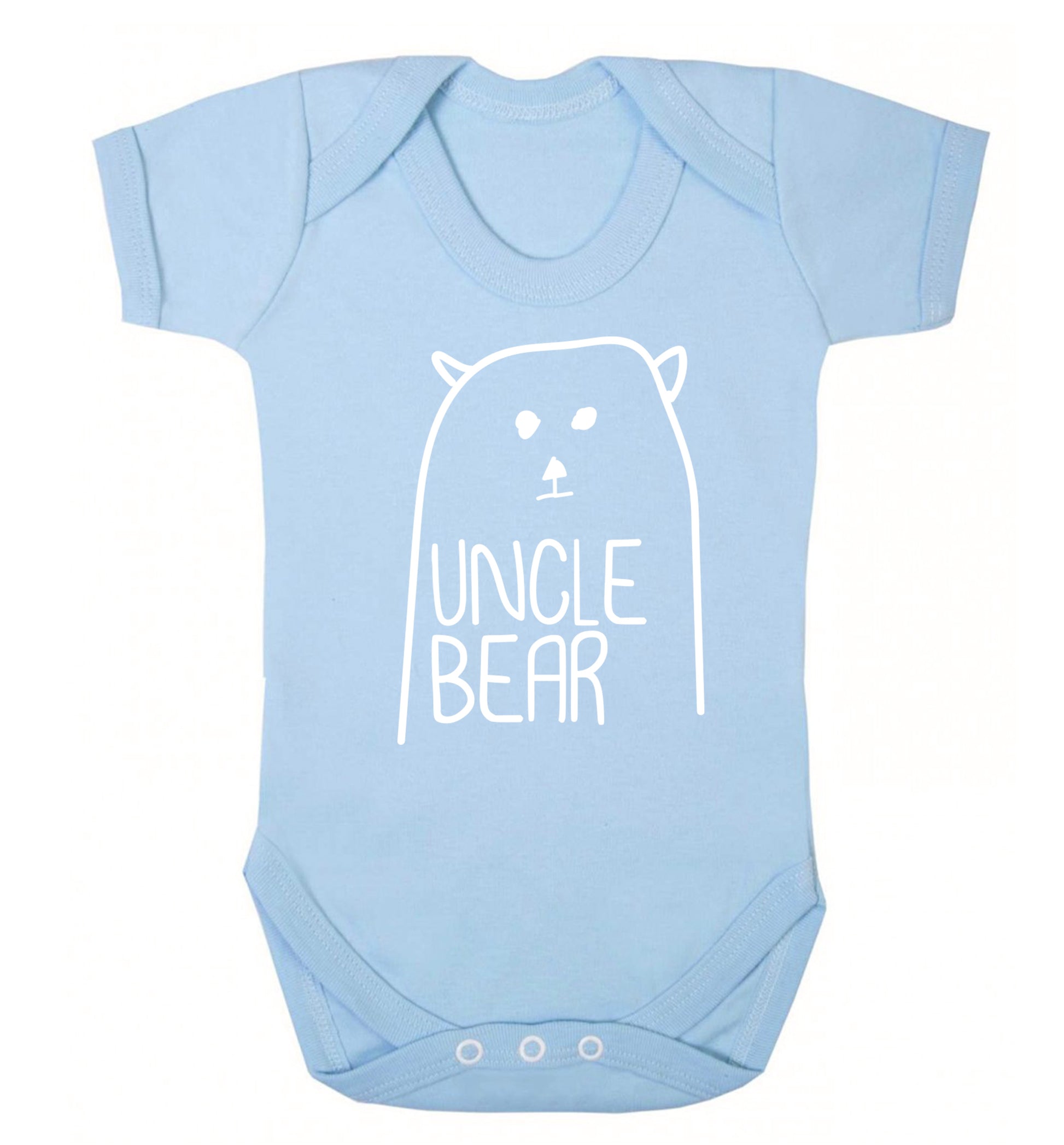 Uncle bear Baby Vest pale blue 18-24 months