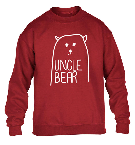 Uncle bear children's grey sweater 12-13 Years