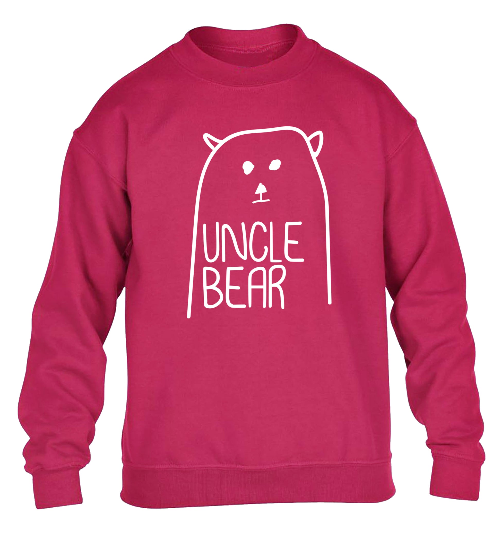 Uncle bear children's pink sweater 12-13 Years