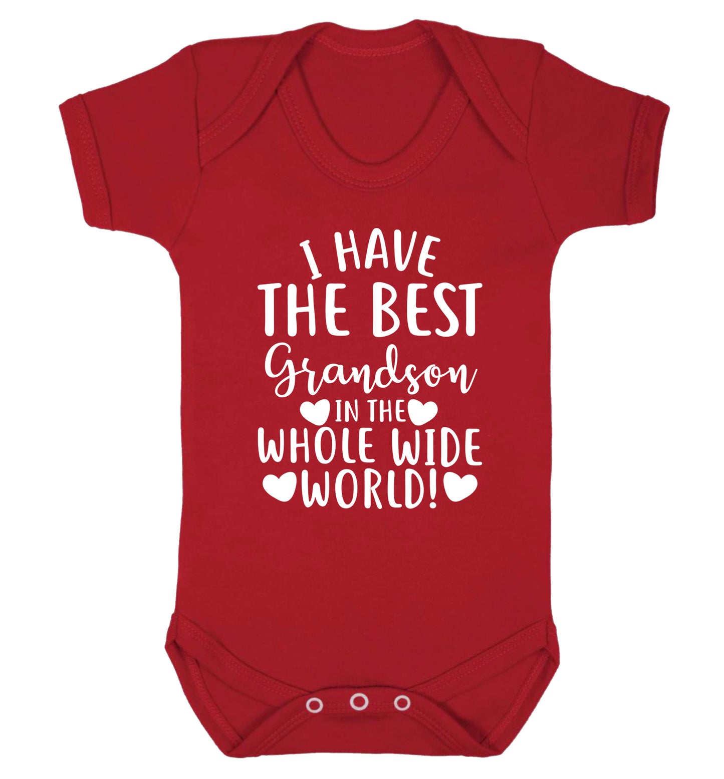 I have the best grandson in the whole wide world! Baby Vest red 18-24 months