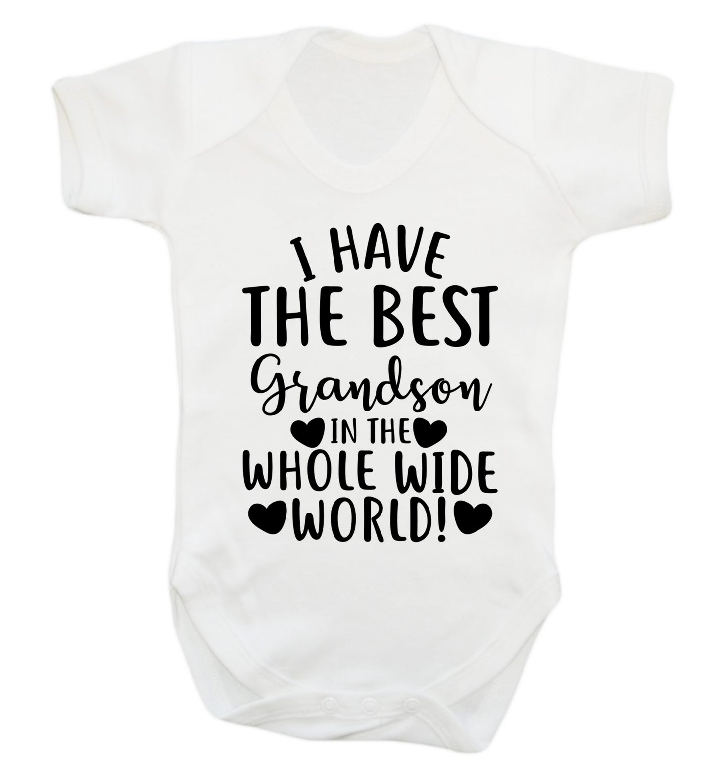 I have the best grandson in the whole wide world! Baby Vest white 18-24 months