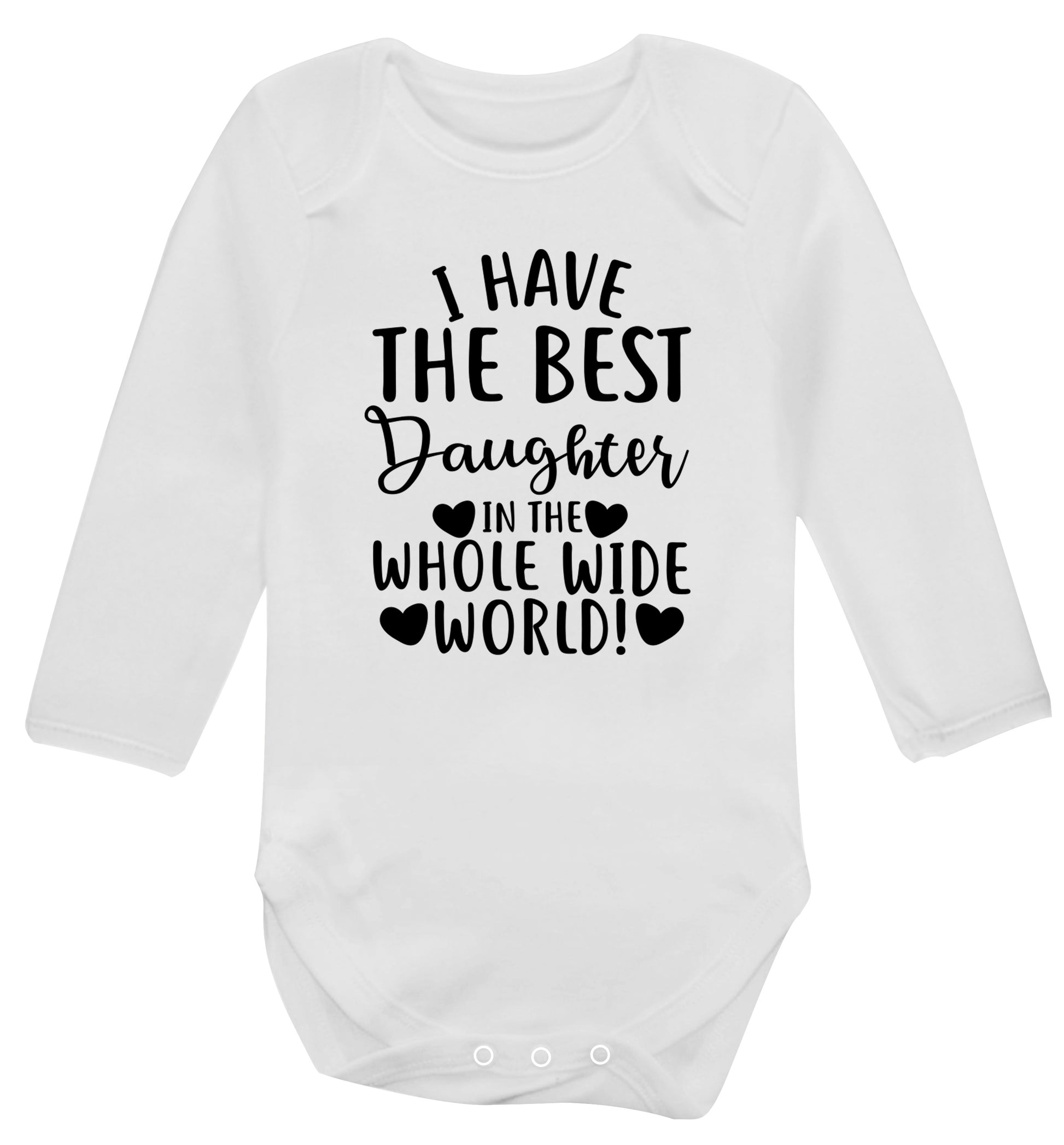 I have the best daughter in the whole wide world! Baby Vest long sleeved white 6-12 months