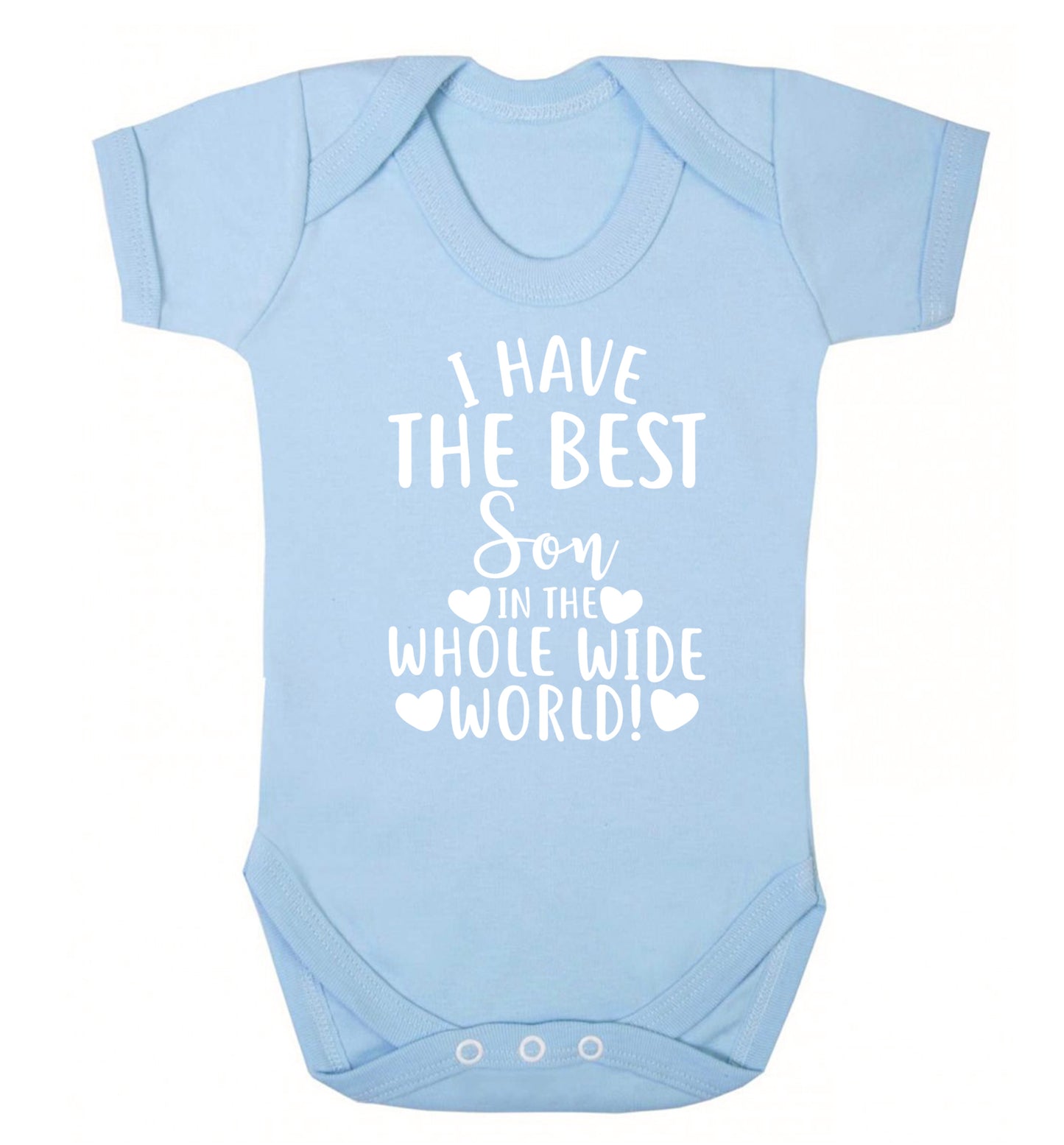 I have the best son in the whole wide world! Baby Vest pale blue 18-24 months