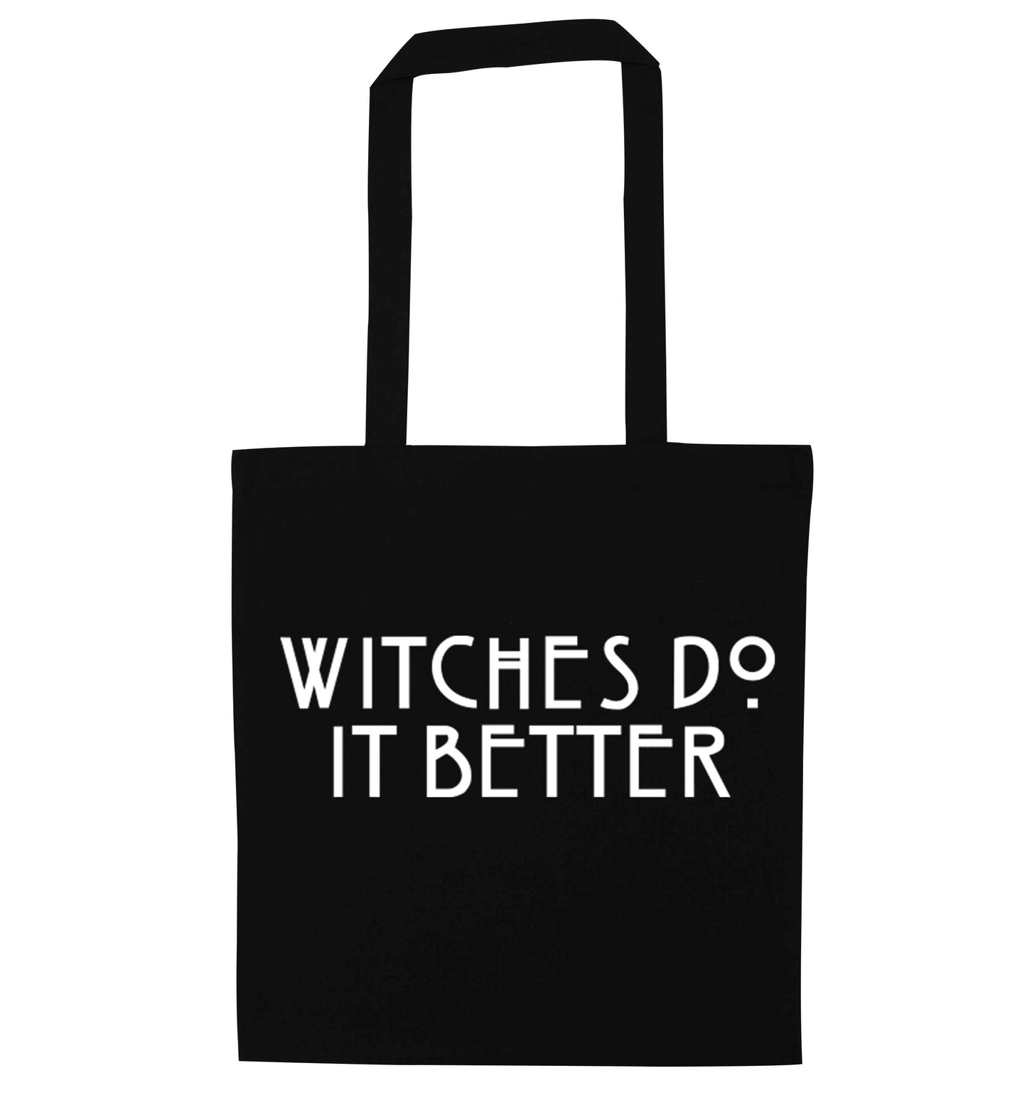 Witches do it better black tote bag