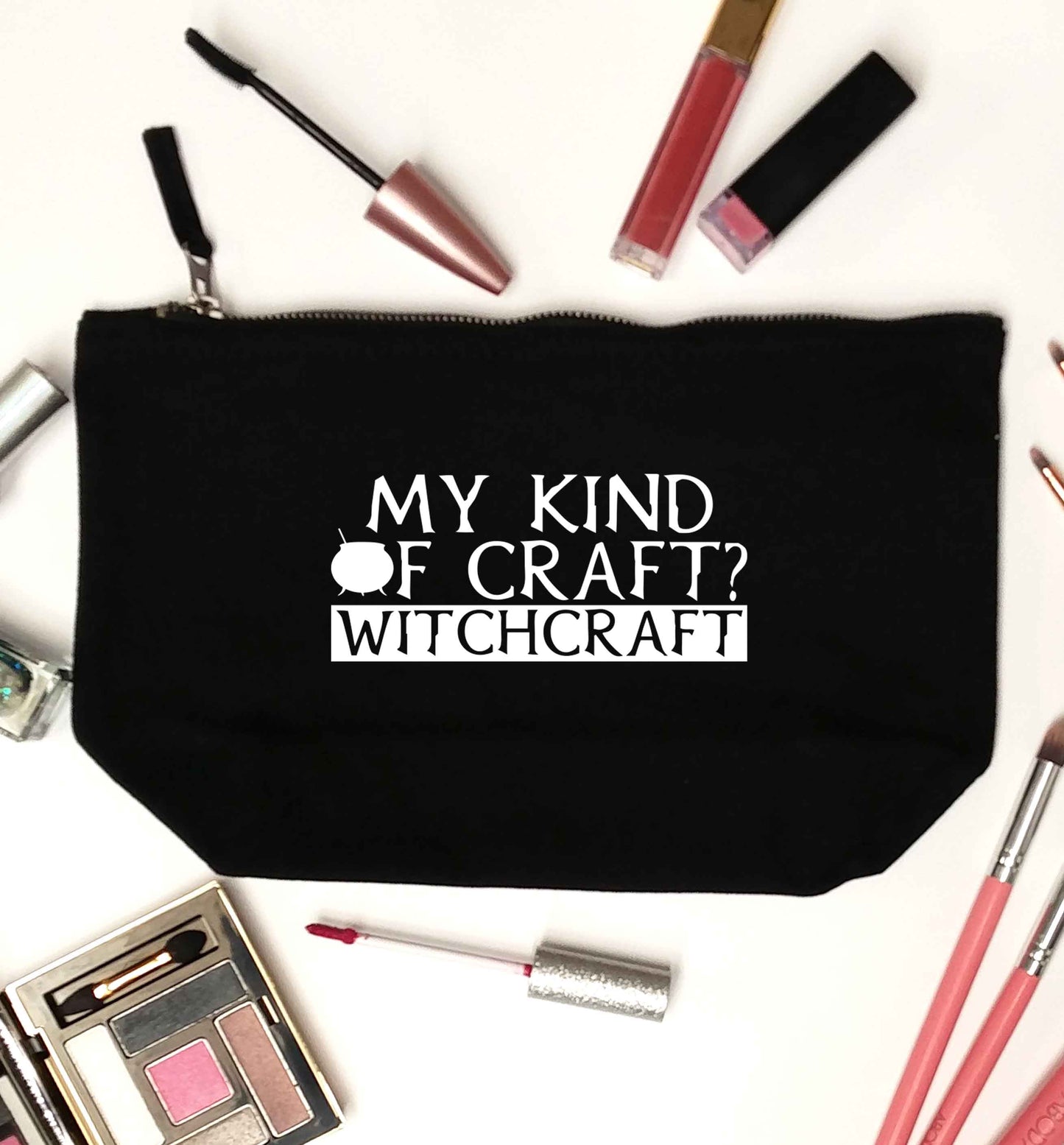 My king of craft? witchcraft  black makeup bag