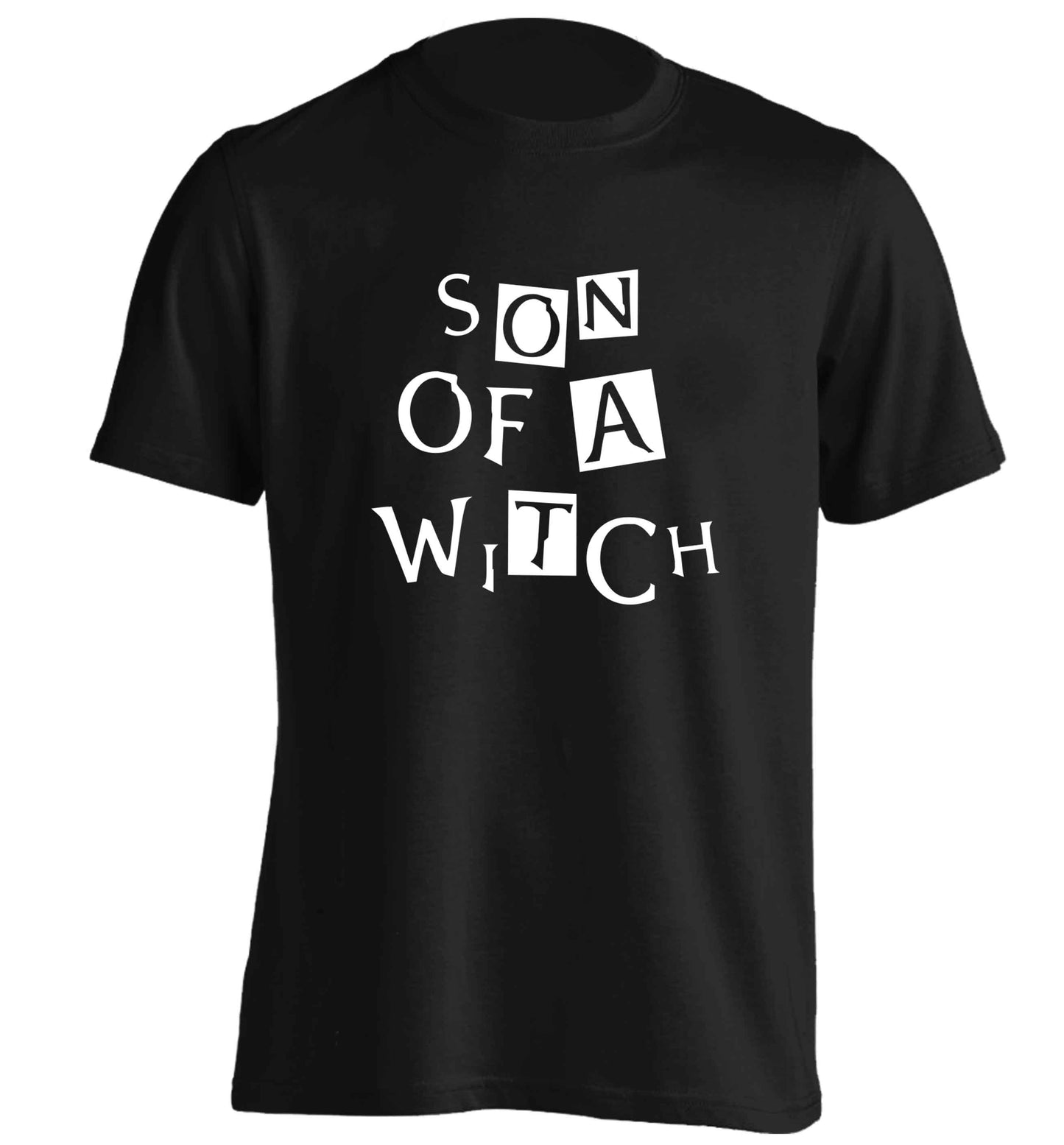 Son of a witch adults unisex black Tshirt 2XL
