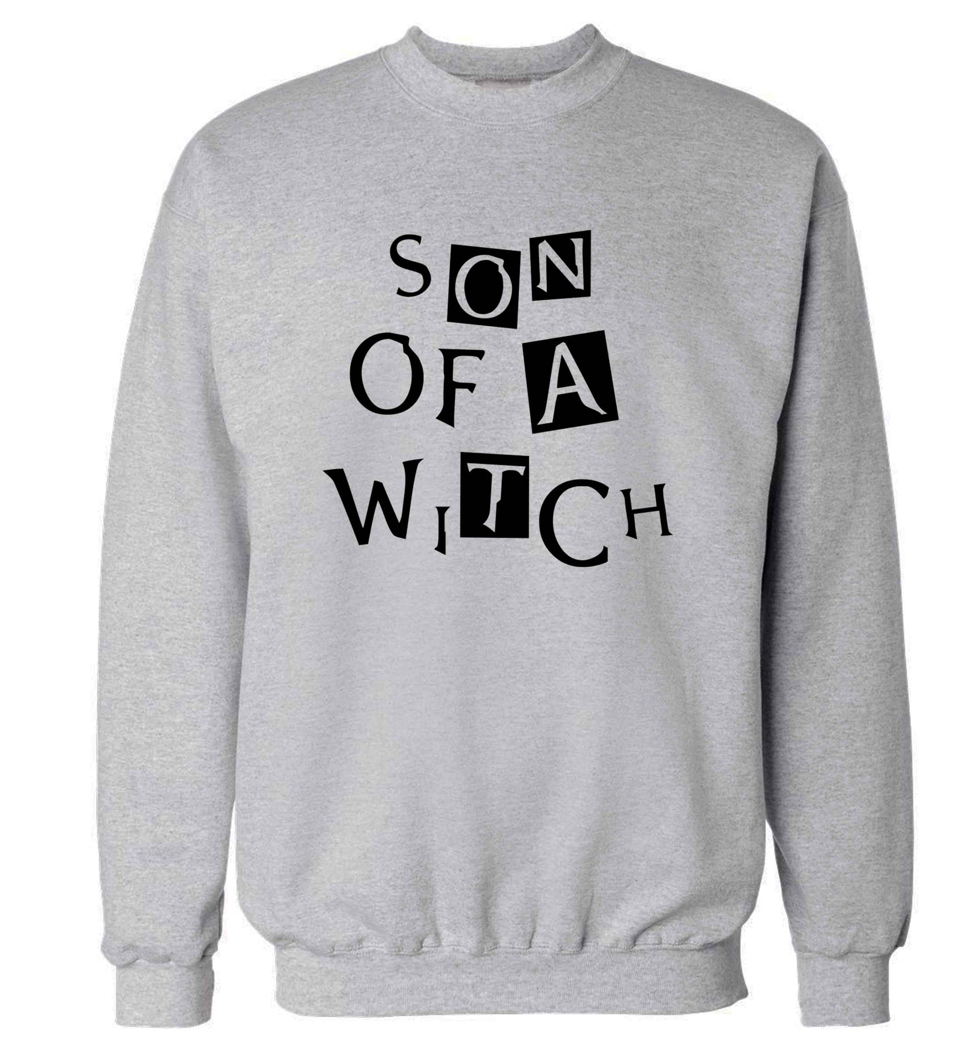 Son of a witch adult's unisex grey sweater 2XL