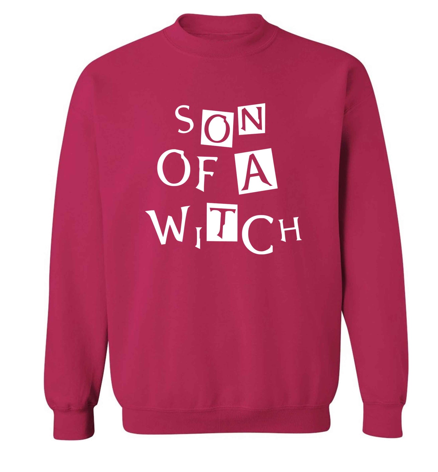 Son of a witch adult's unisex pink sweater 2XL