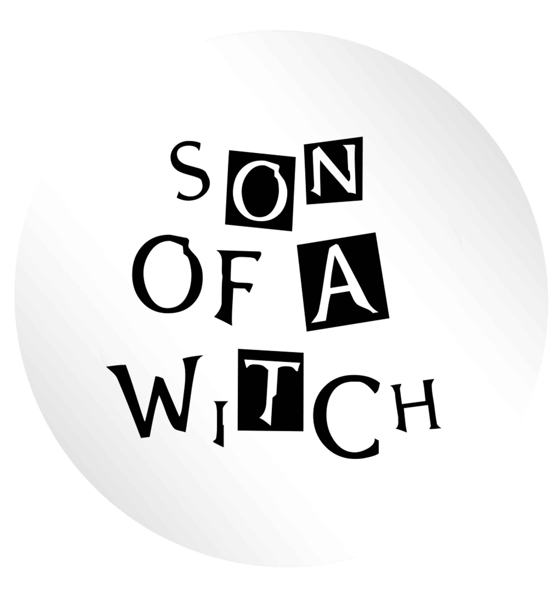 Son of a witch 24 @ 45mm matt circle stickers