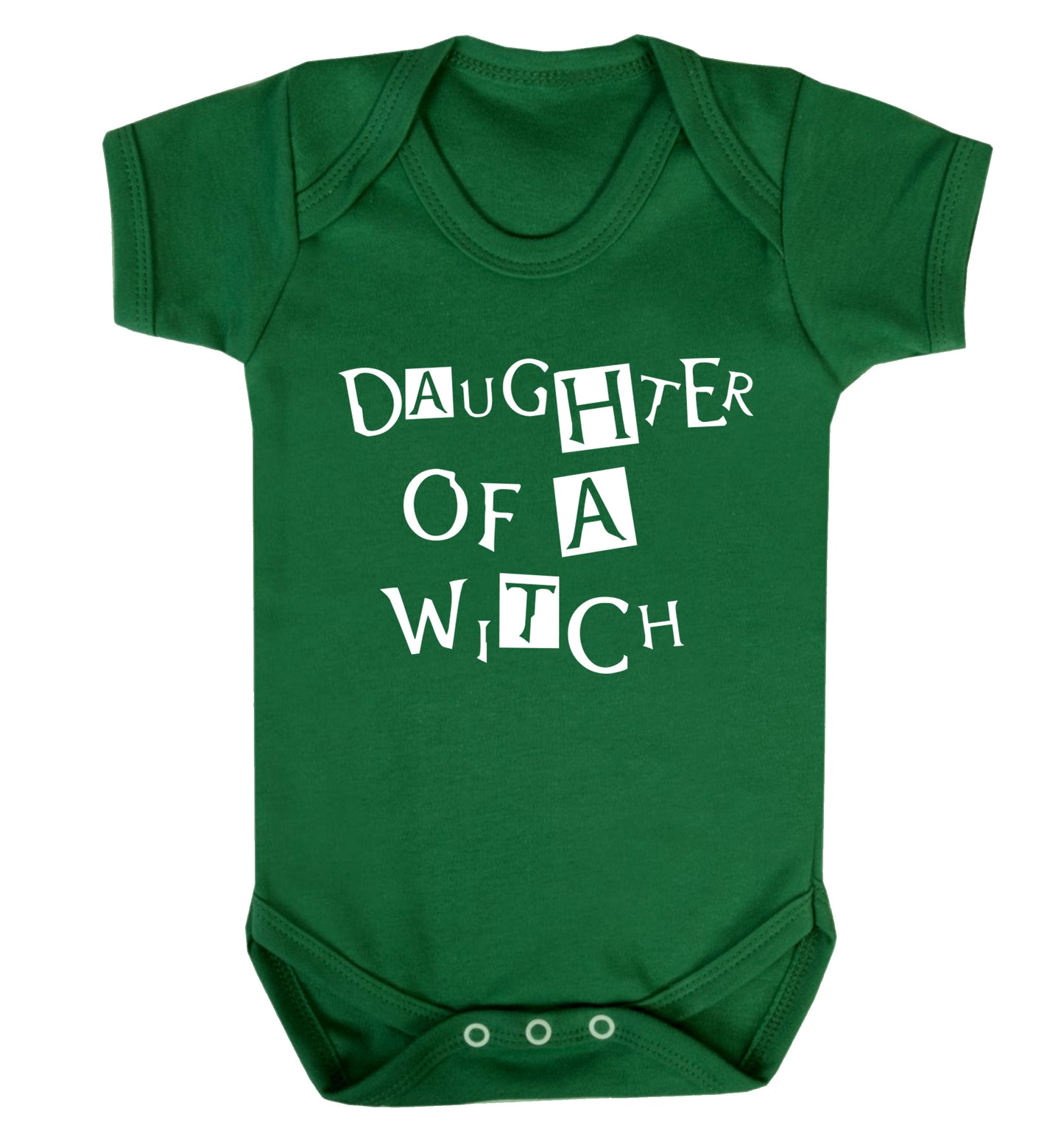 Daughter of a witch Baby Vest green 18-24 months