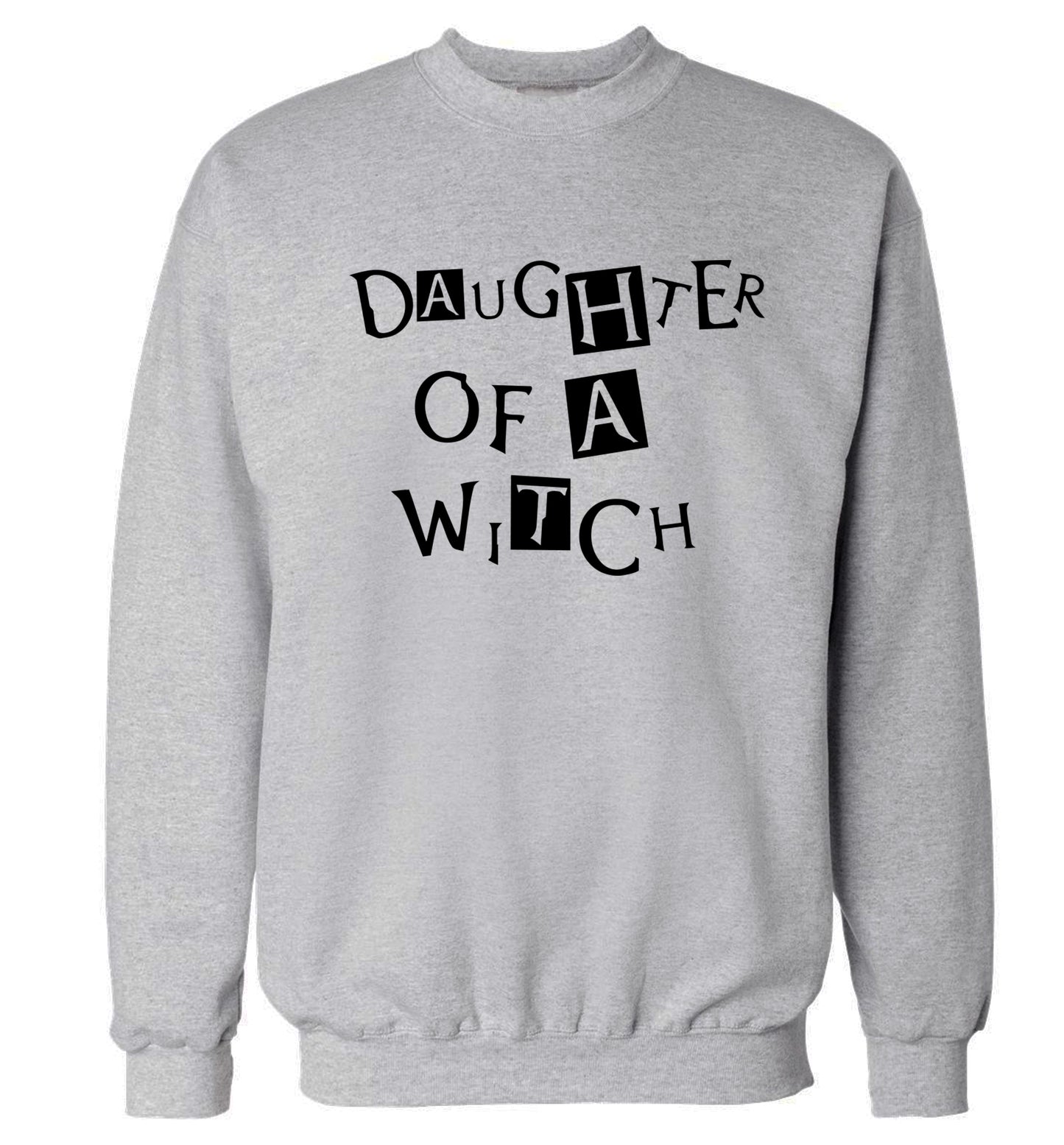 Daughter of a witch Adult's unisex grey Sweater 2XL