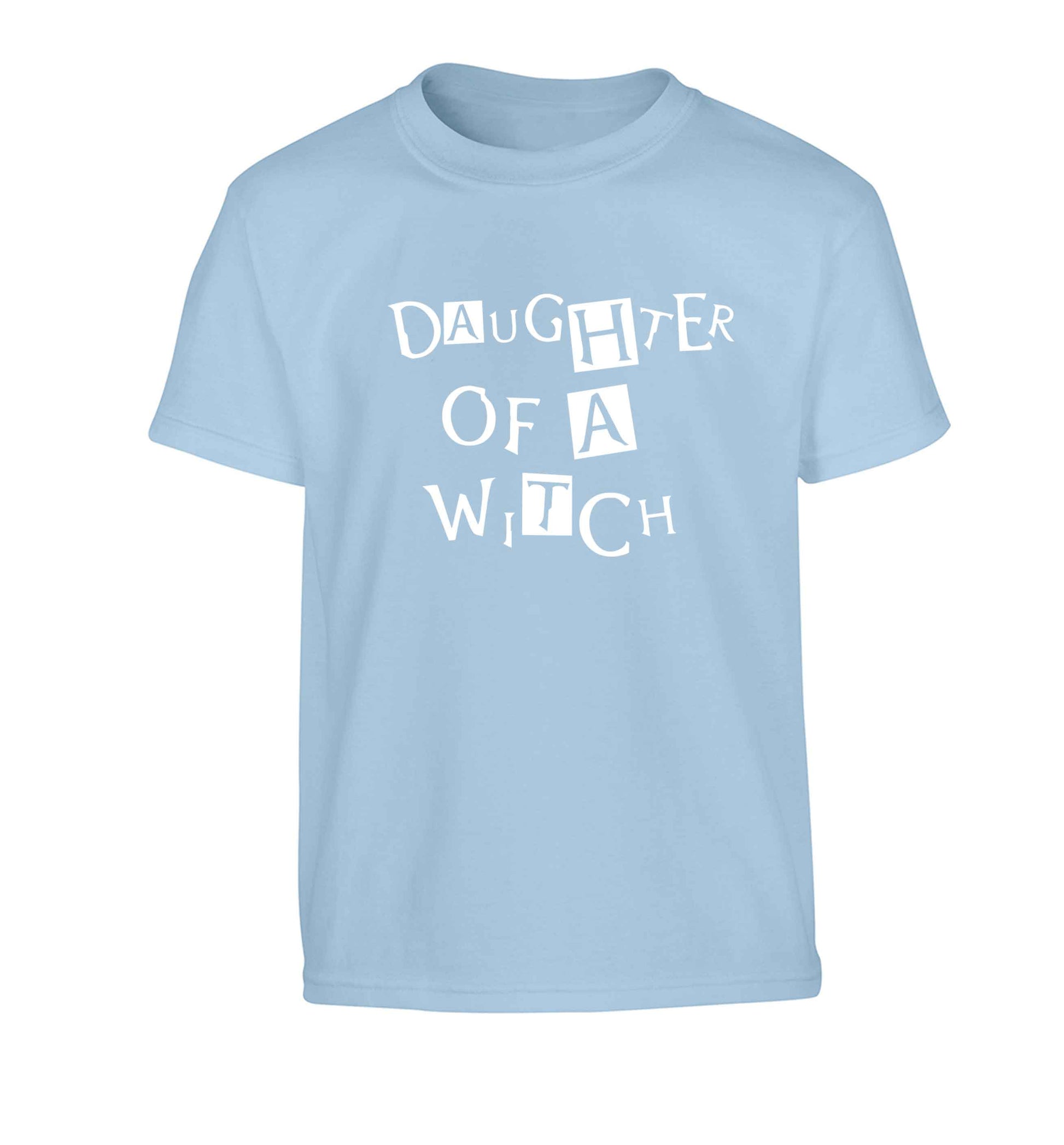 Daughter of a witch Children's light blue Tshirt 12-13 Years