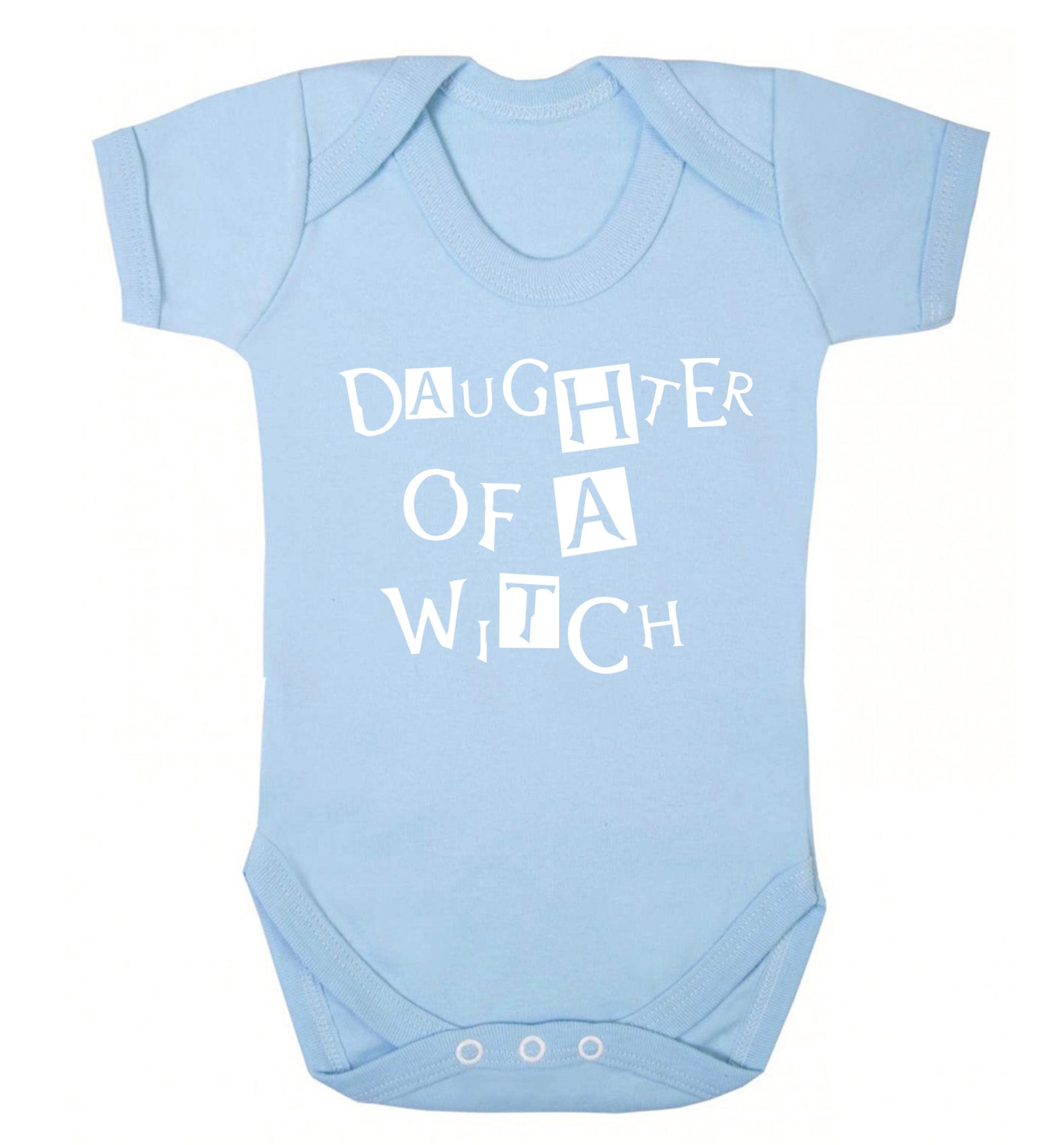Daughter of a witch Baby Vest pale blue 18-24 months