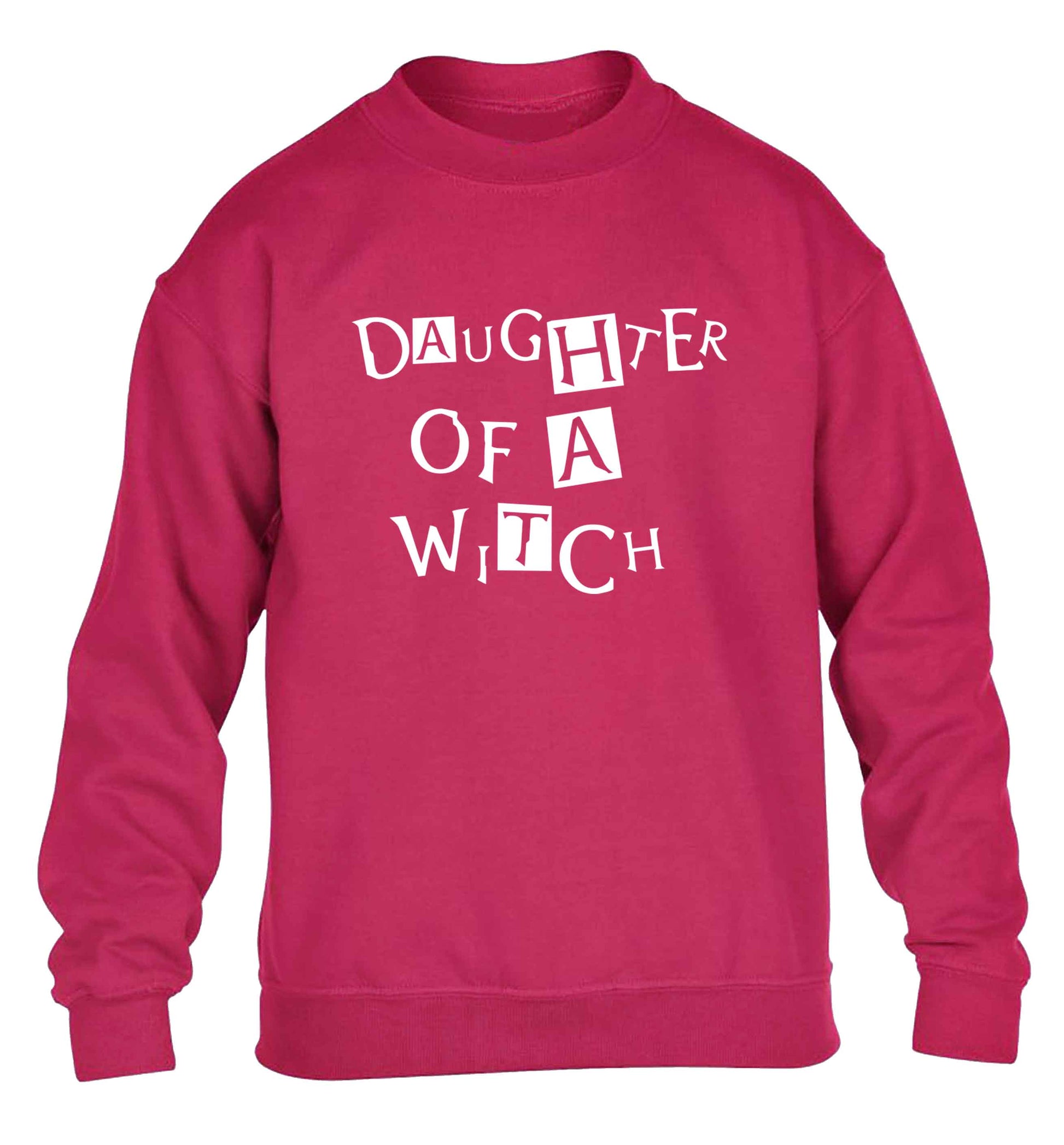 Daughter of a witch children's pink sweater 12-13 Years