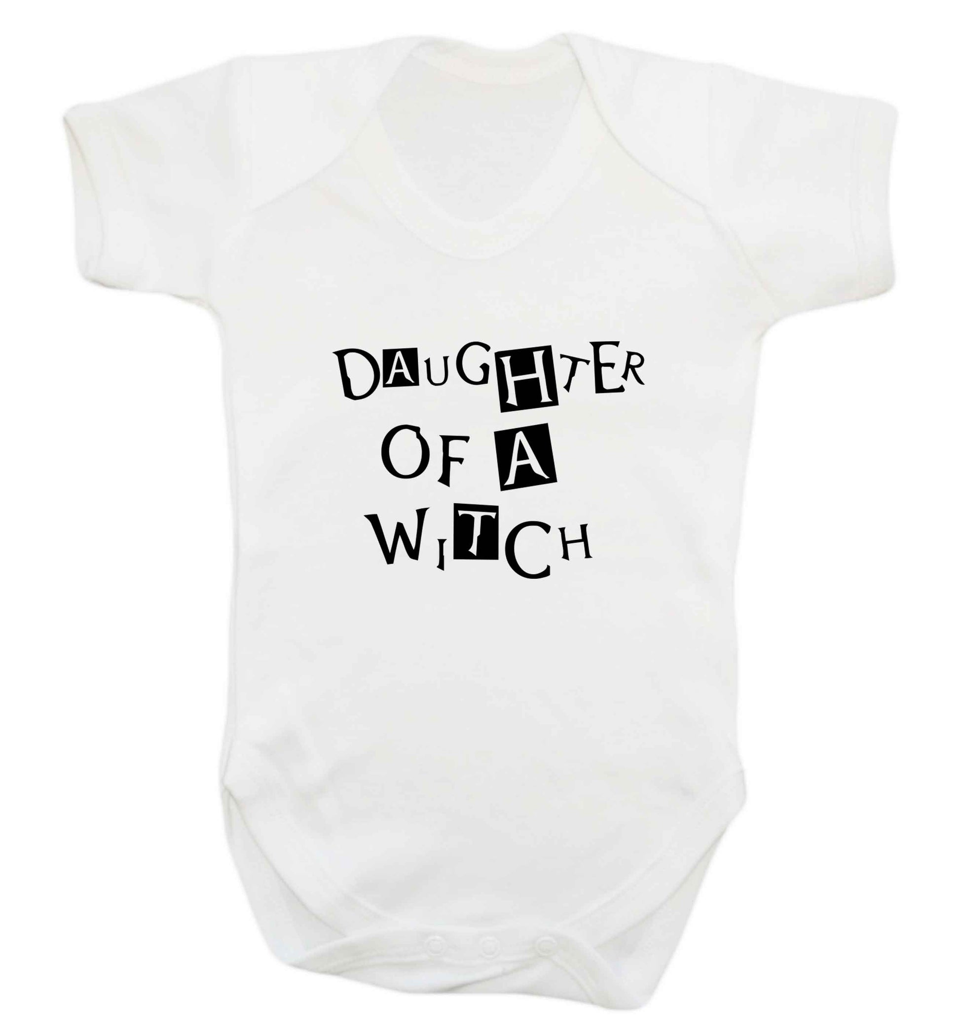 Daughter of a witch baby vest white 18-24 months