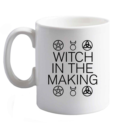 10 oz Favourite Type Pan Pancake ceramic mug right handed