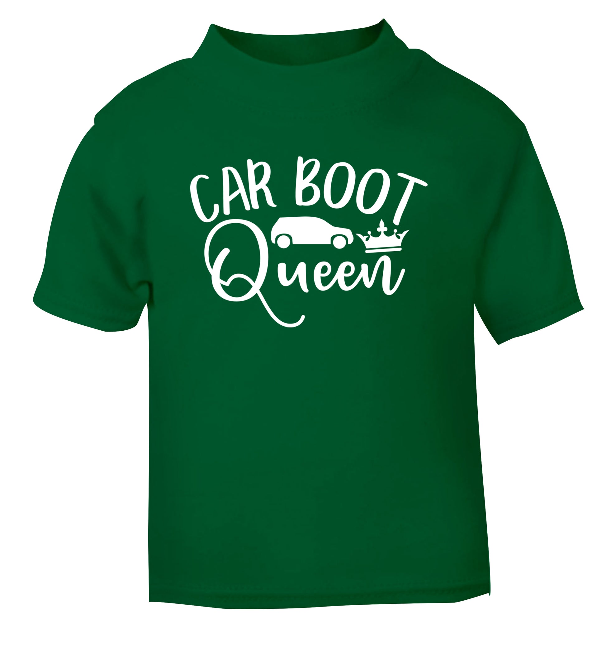 Carboot Queen green Baby Toddler Tshirt 2 Years
