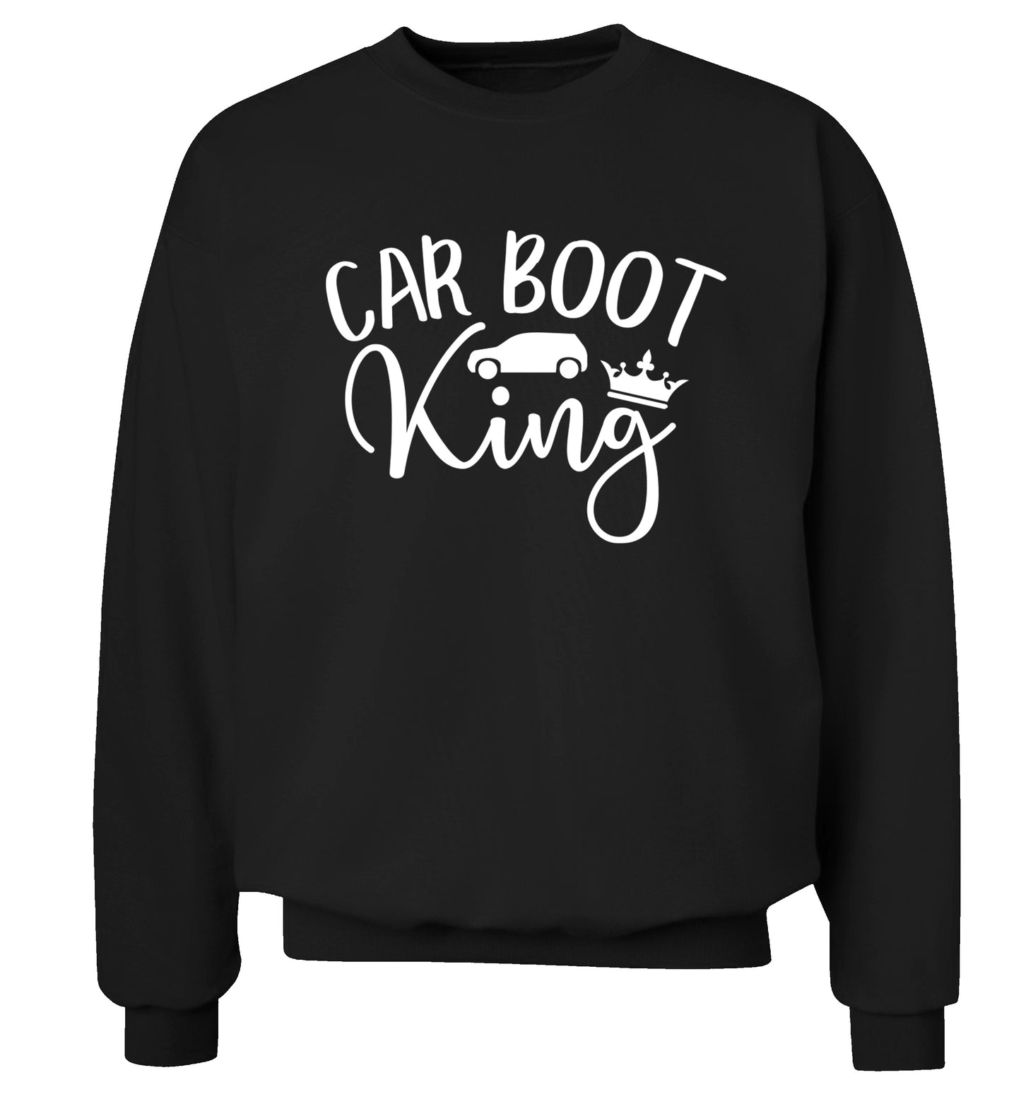 Carboot King Adult's unisex black Sweater 2XL