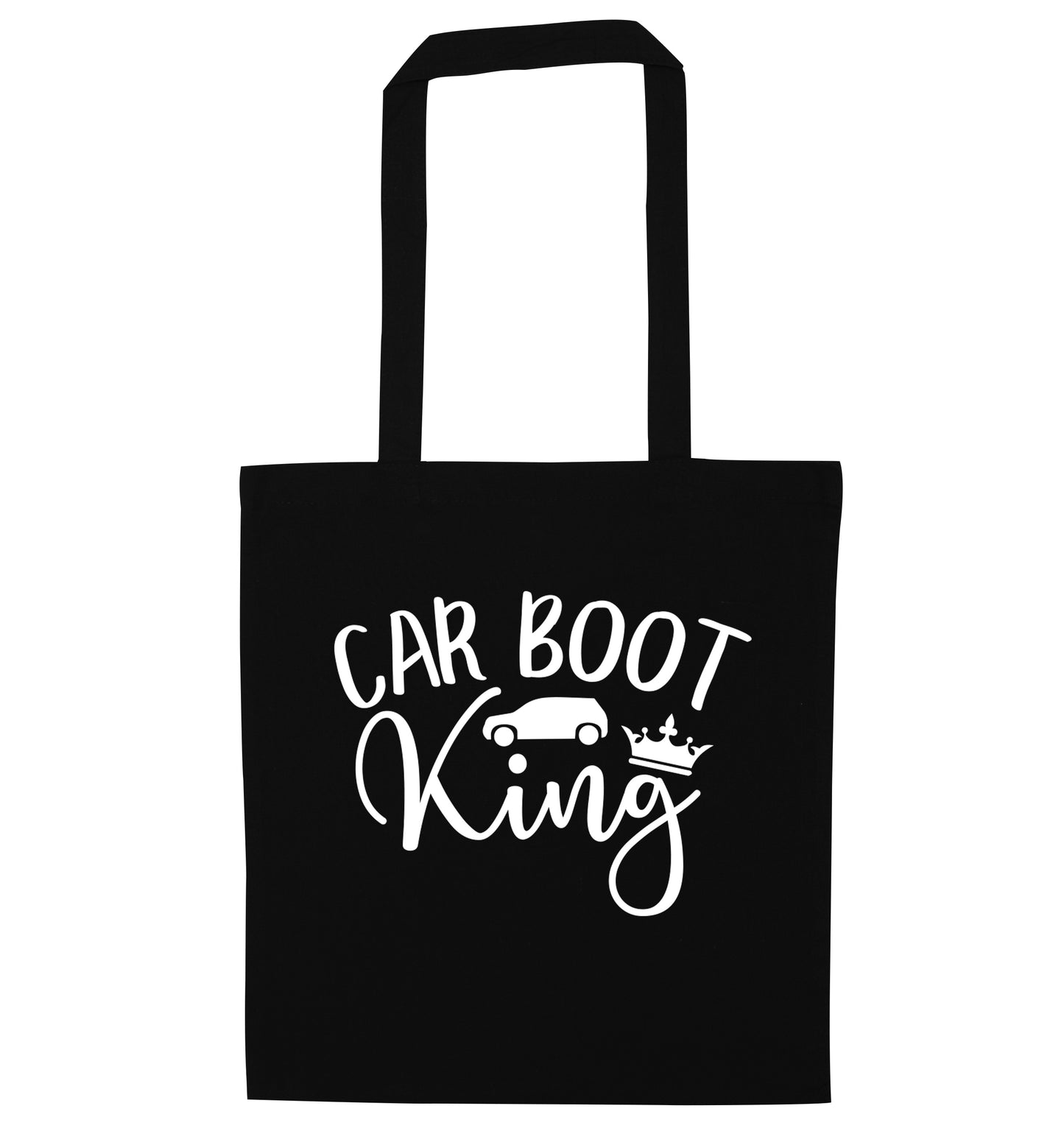 Carboot King black tote bag