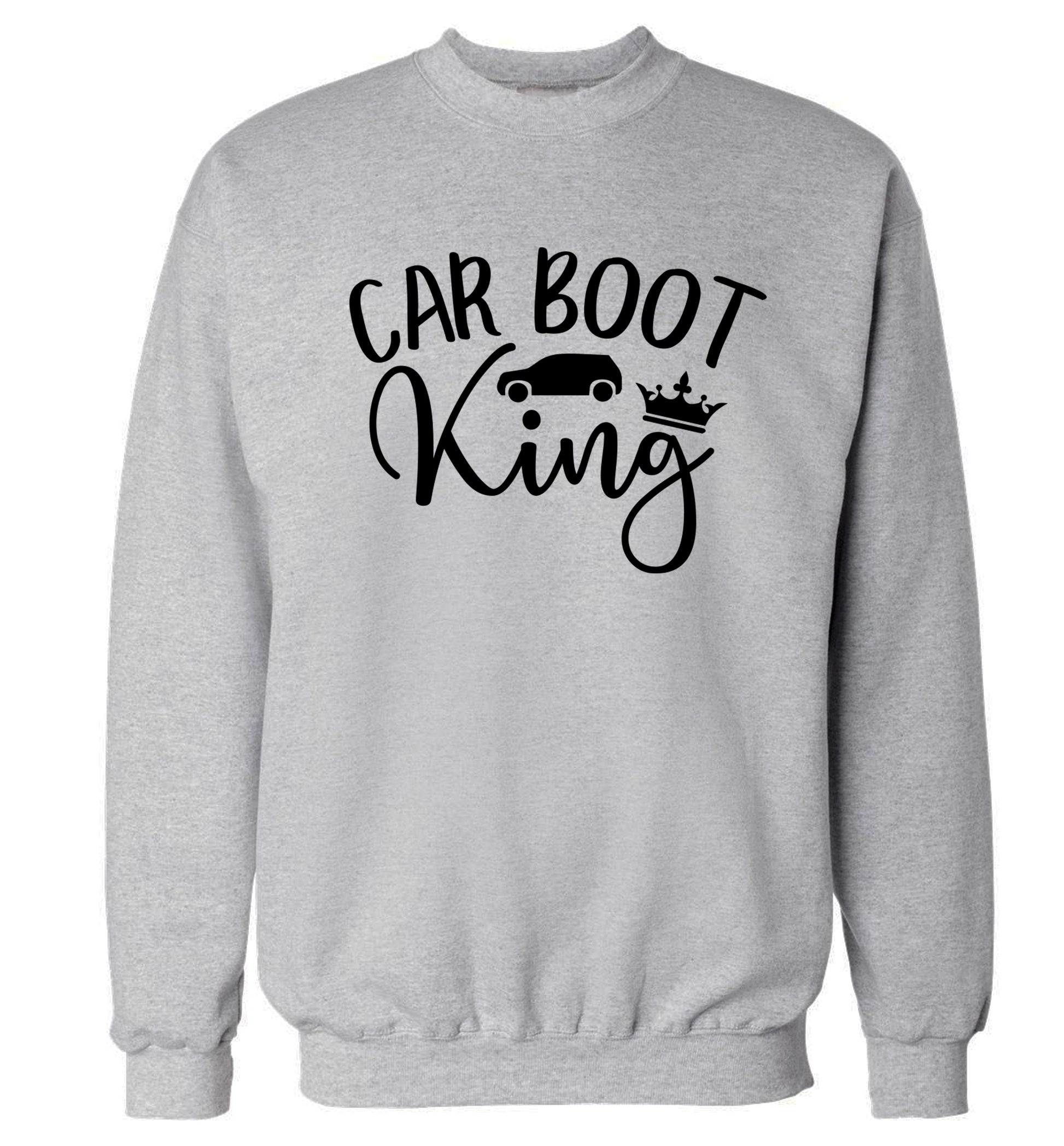 Carboot King Adult's unisex grey Sweater 2XL