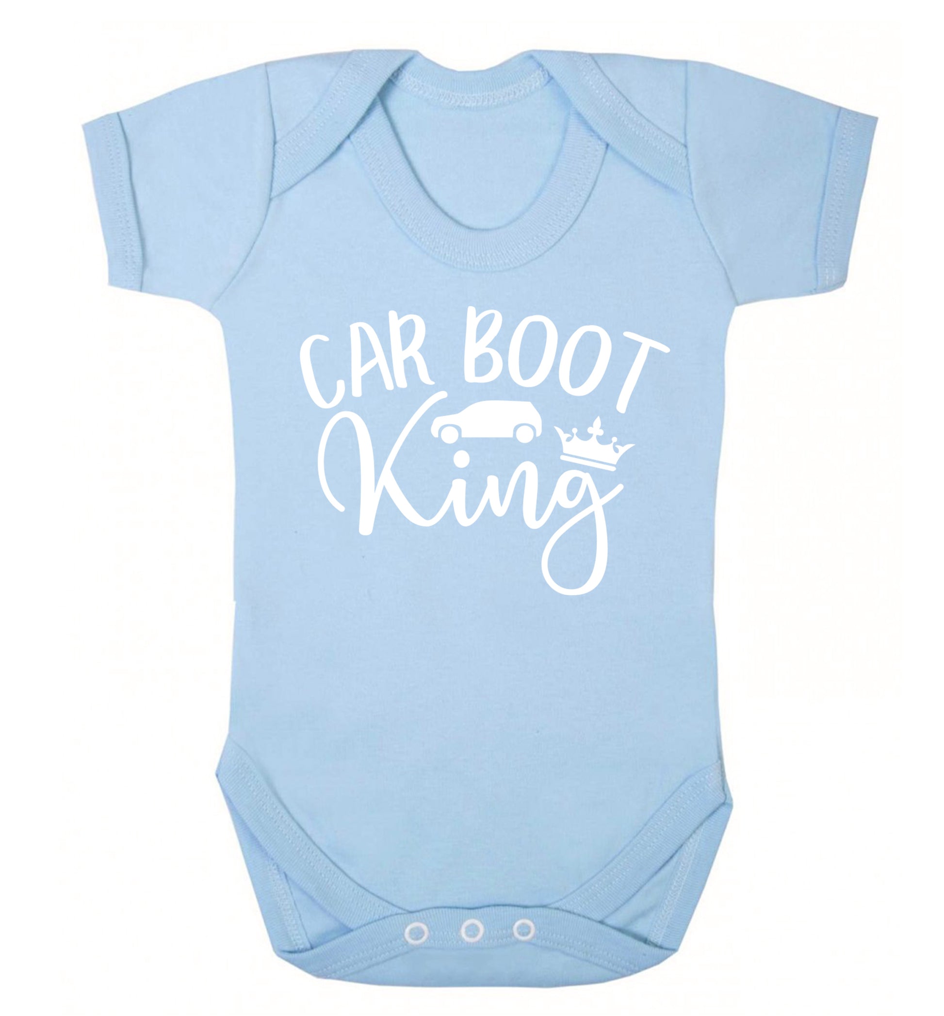 Carboot King Baby Vest pale blue 18-24 months